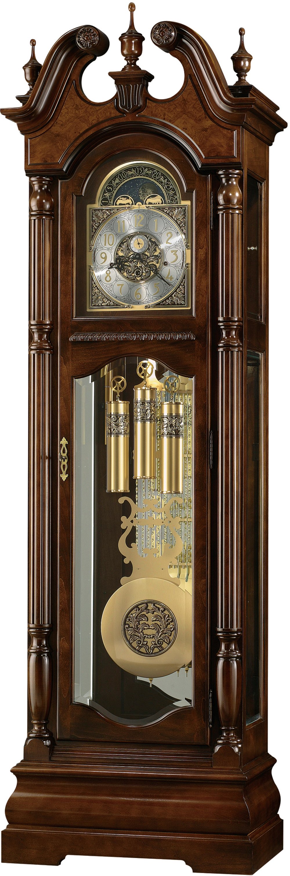 Glasgow Cherry Bordeaux Grandfather Clock