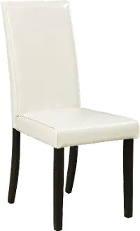 Kimonte Transitional Ivory Dining Room Chair