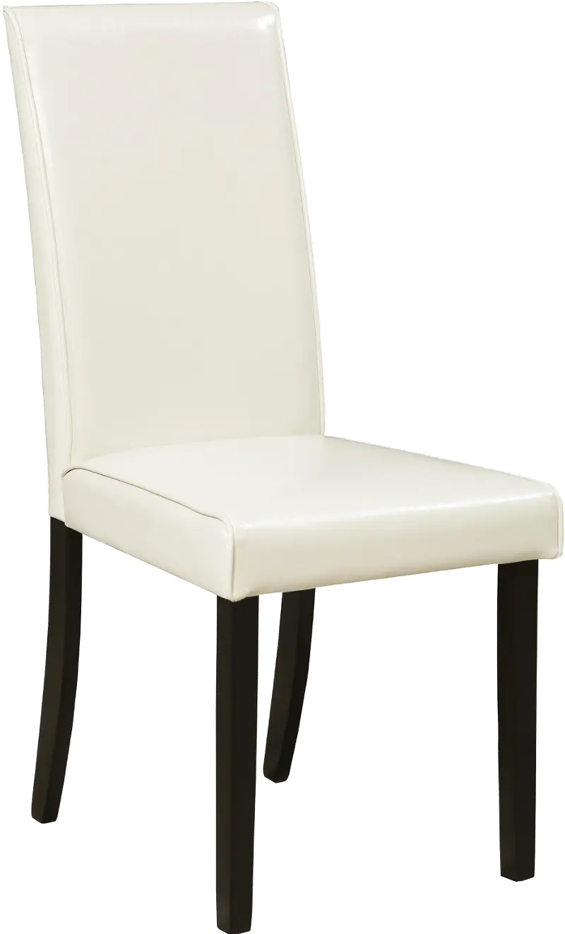 Kimonte Transitional Ivory Dining Room Chair