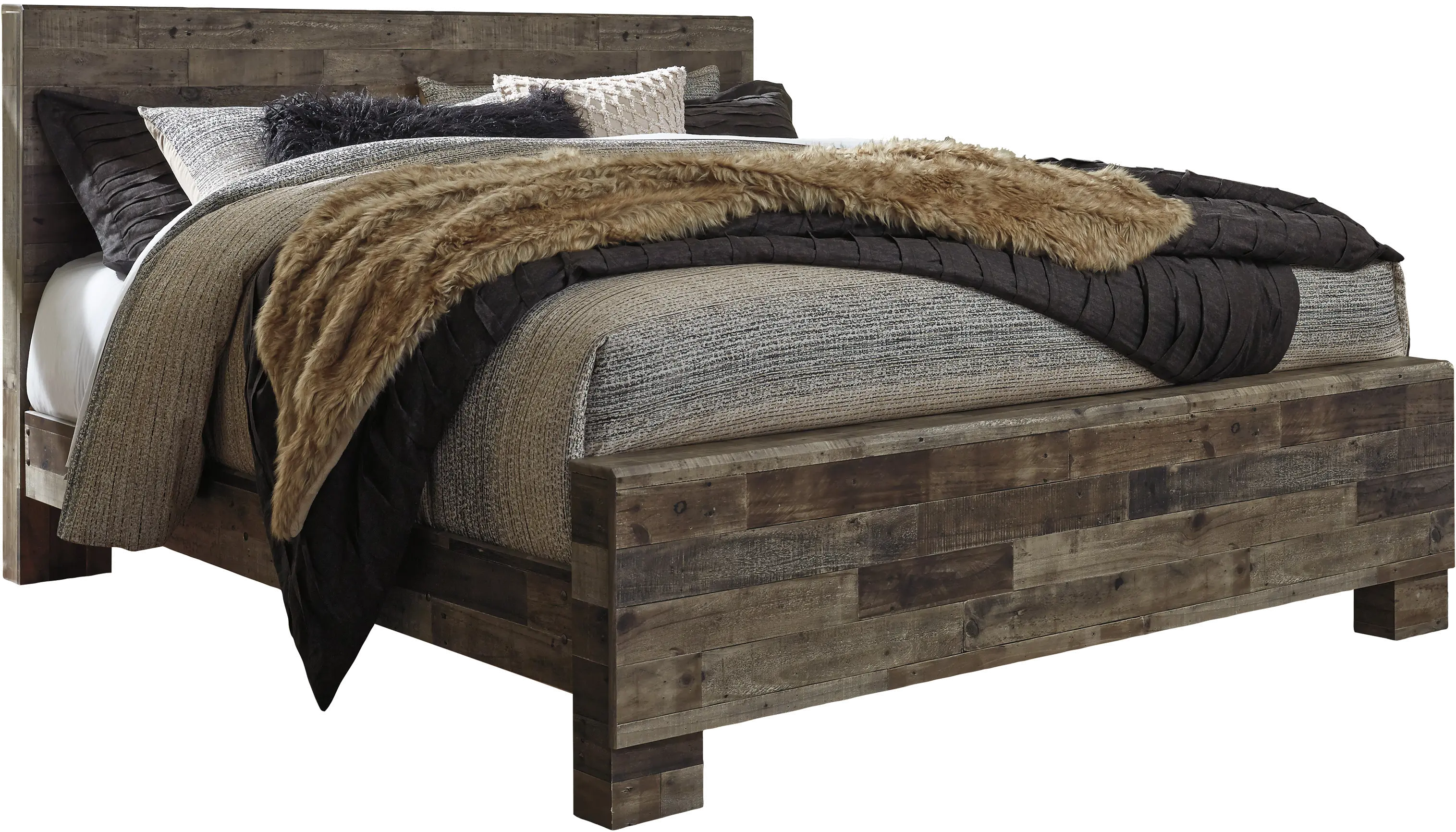 Broadmore Rustic King Bed-1