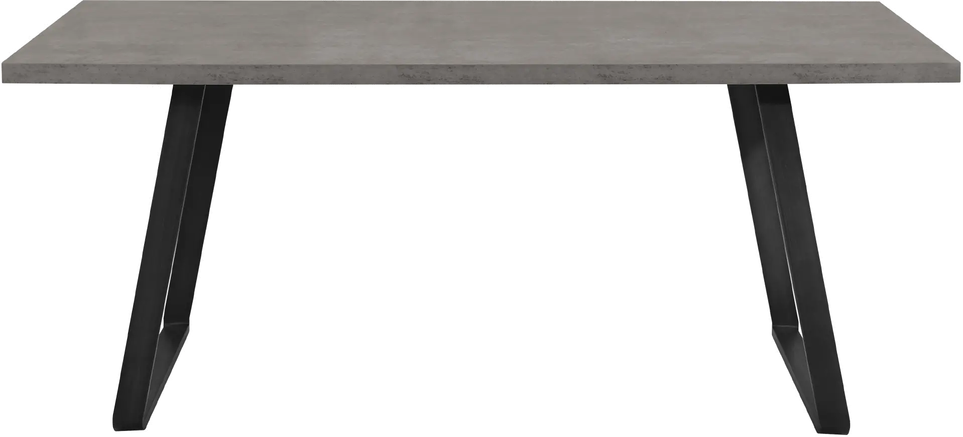 LCCDDIBE-TABLE Coronado Industrial Gray Pewter Dining Room Table-1