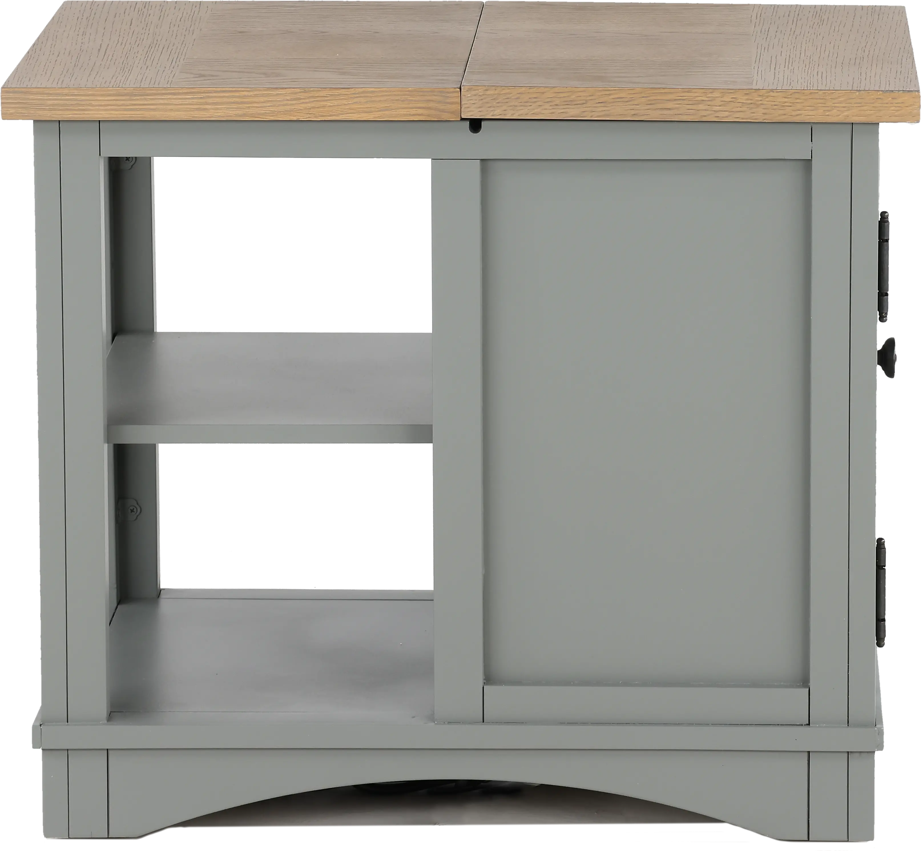 Amy Dove Gray Side Table-5