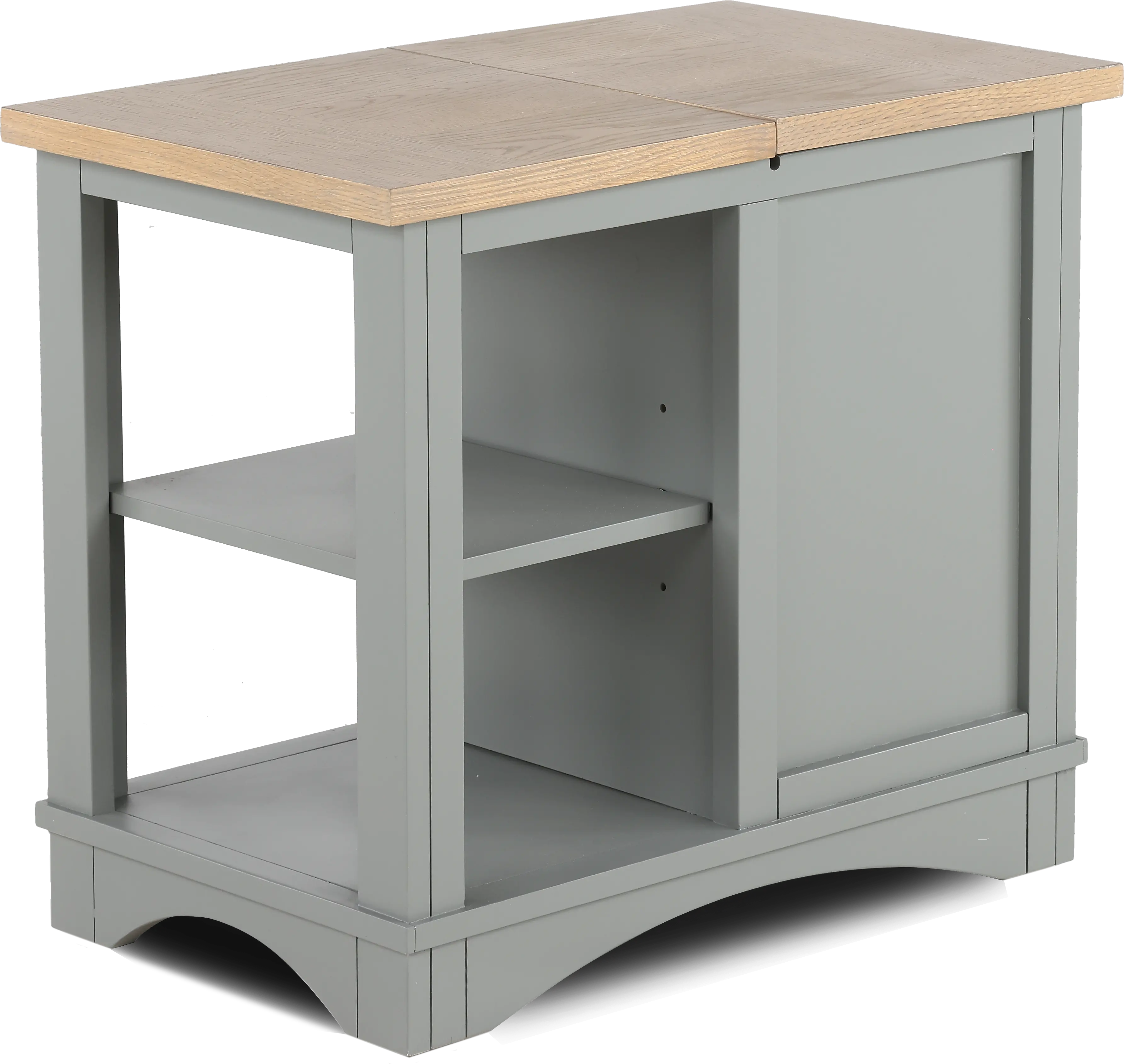Amy Dove Gray Side Table-6