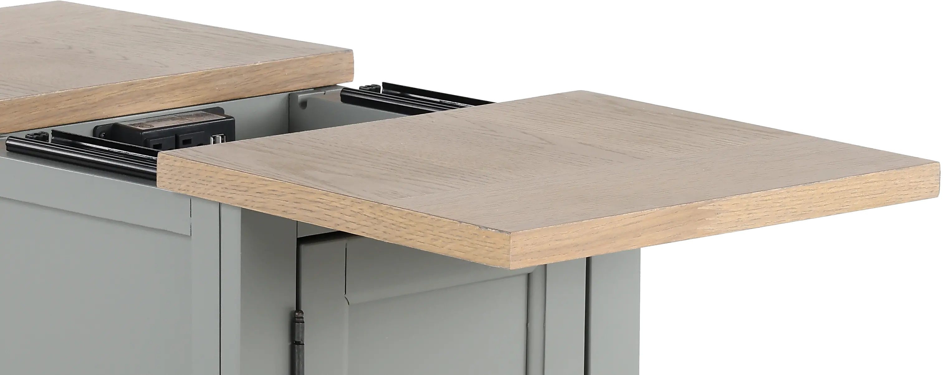 Amy Dove Gray Side Table-7