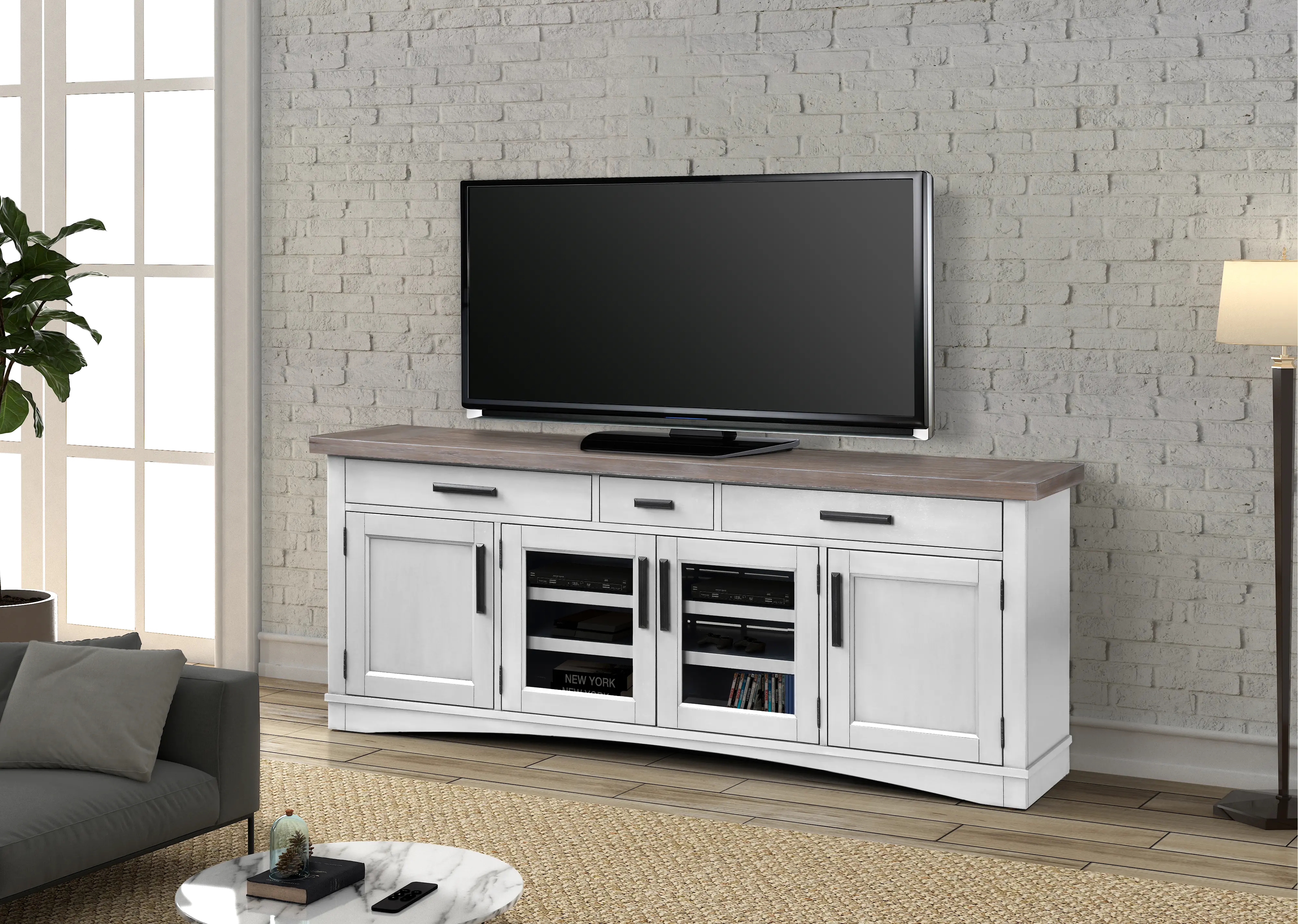 Amy White 76  TV Stand-2