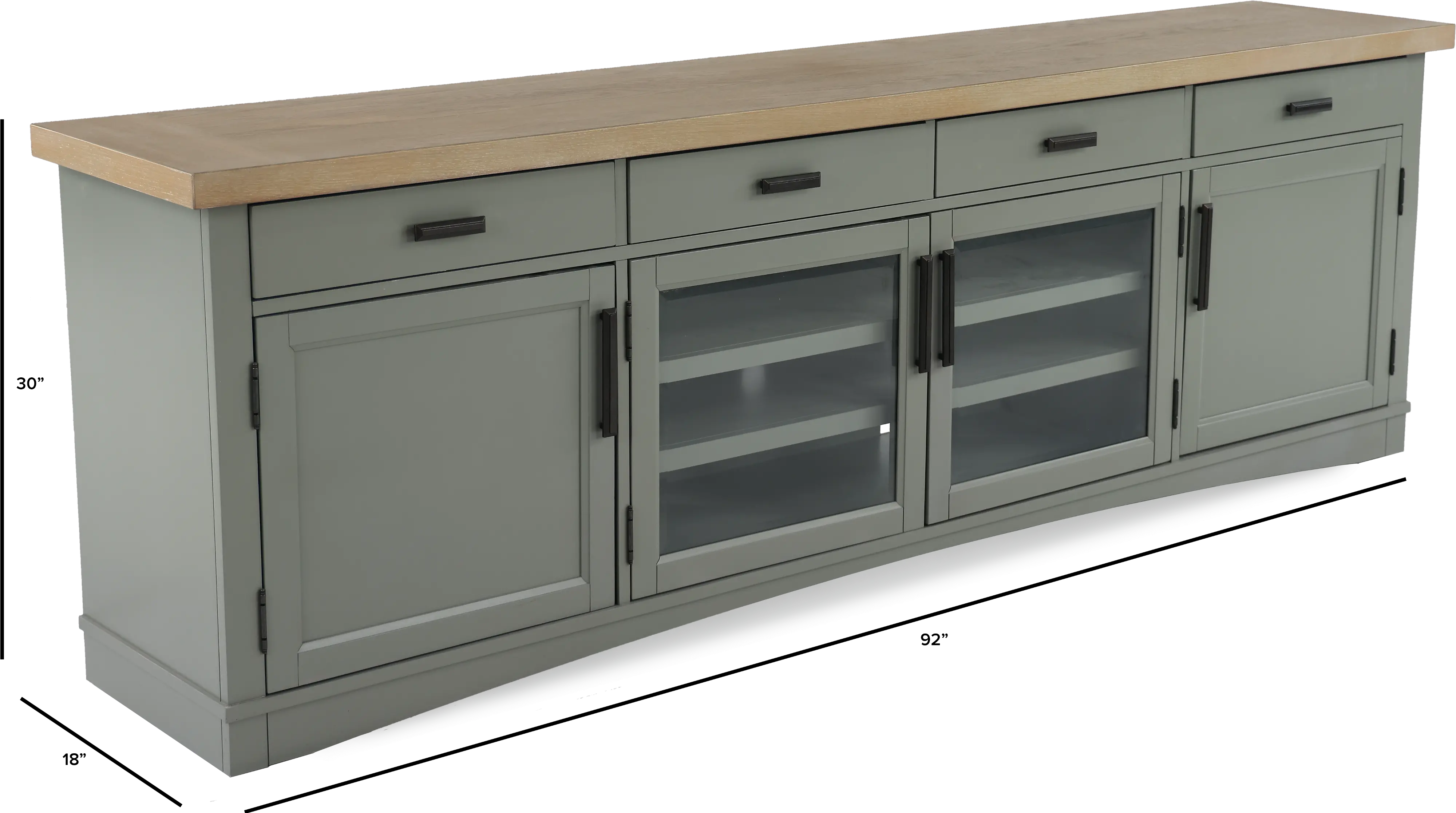 Amy Gray 92  TV Stand-3