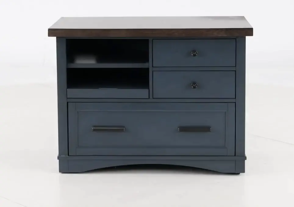 Amy Denim Blue File Cabinet-9