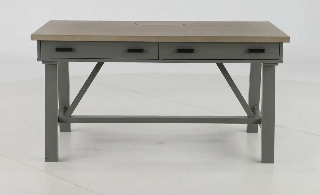 Amy Dove Gray Writing Desk-10