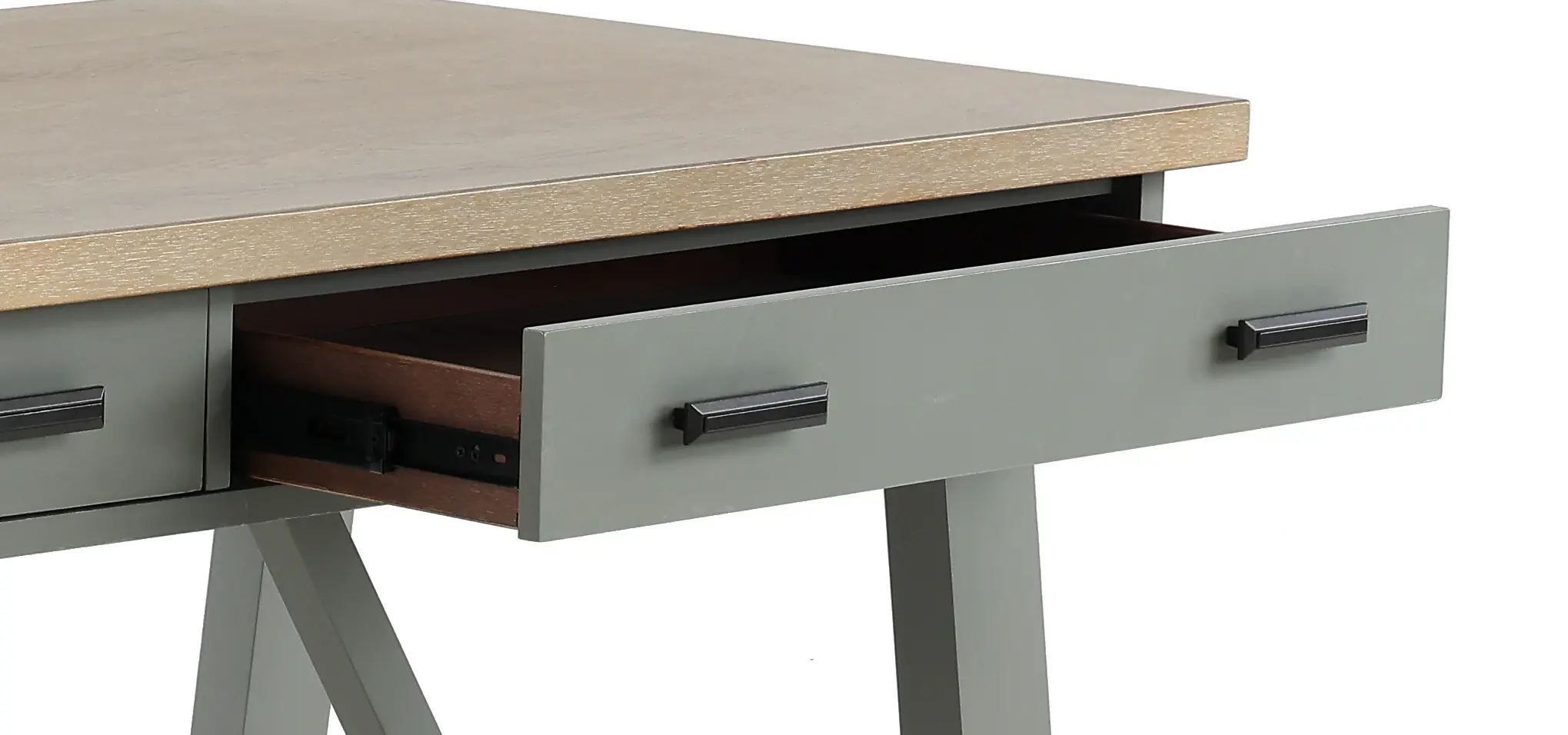 Amy Dove Gray Writing Desk-7