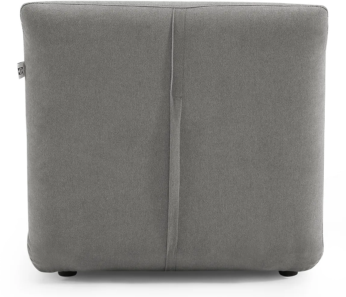 Slate Gray Folding Theater Lounger Chair and Fold Out Bed - Sutton-4
