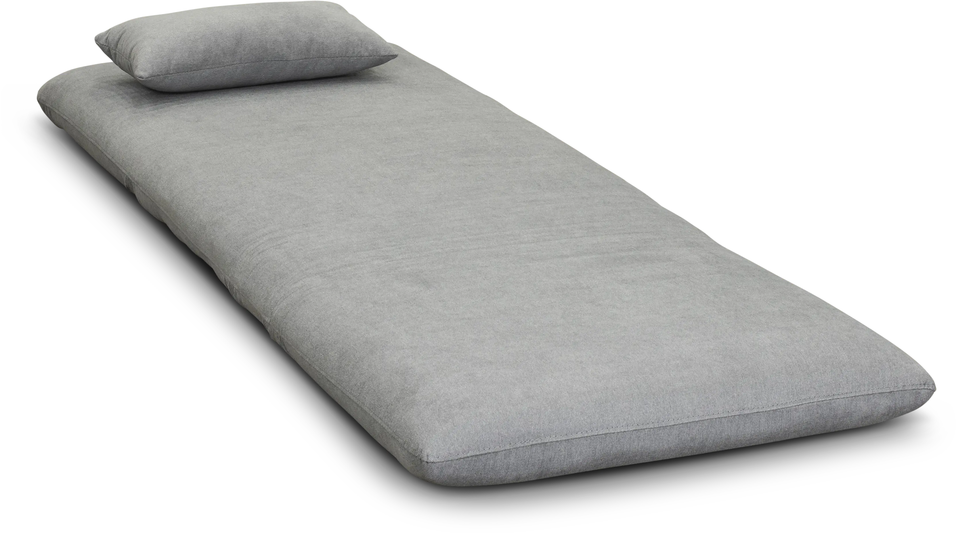 Slate Gray Folding Theater Lounger Chair and Fold Out Bed - Sutton-9