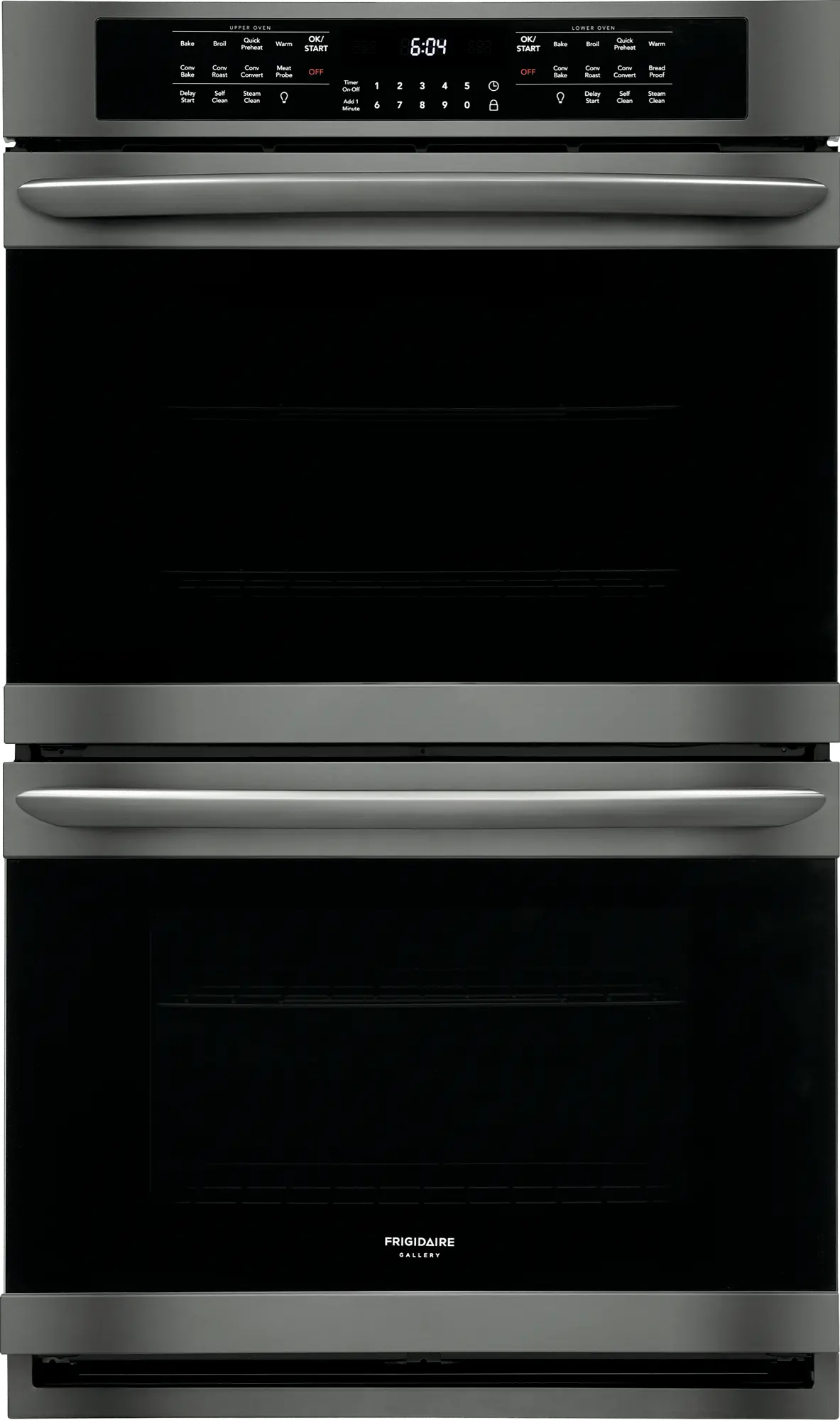 FGET3066UD Frigidaire Gallery 30 Inch Double Wall Oven - 10.2 cu. ft. Black Stainless Steel-2