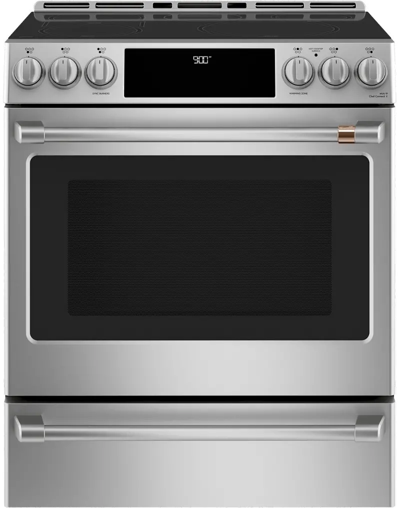 Cafe 5.7 cu ft Induction Range - Stainless Steel
