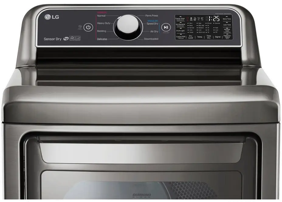 DLGX7801VE LG Smart WiFi Enabled Gas Dryer - 7.3 cu.ft.-2