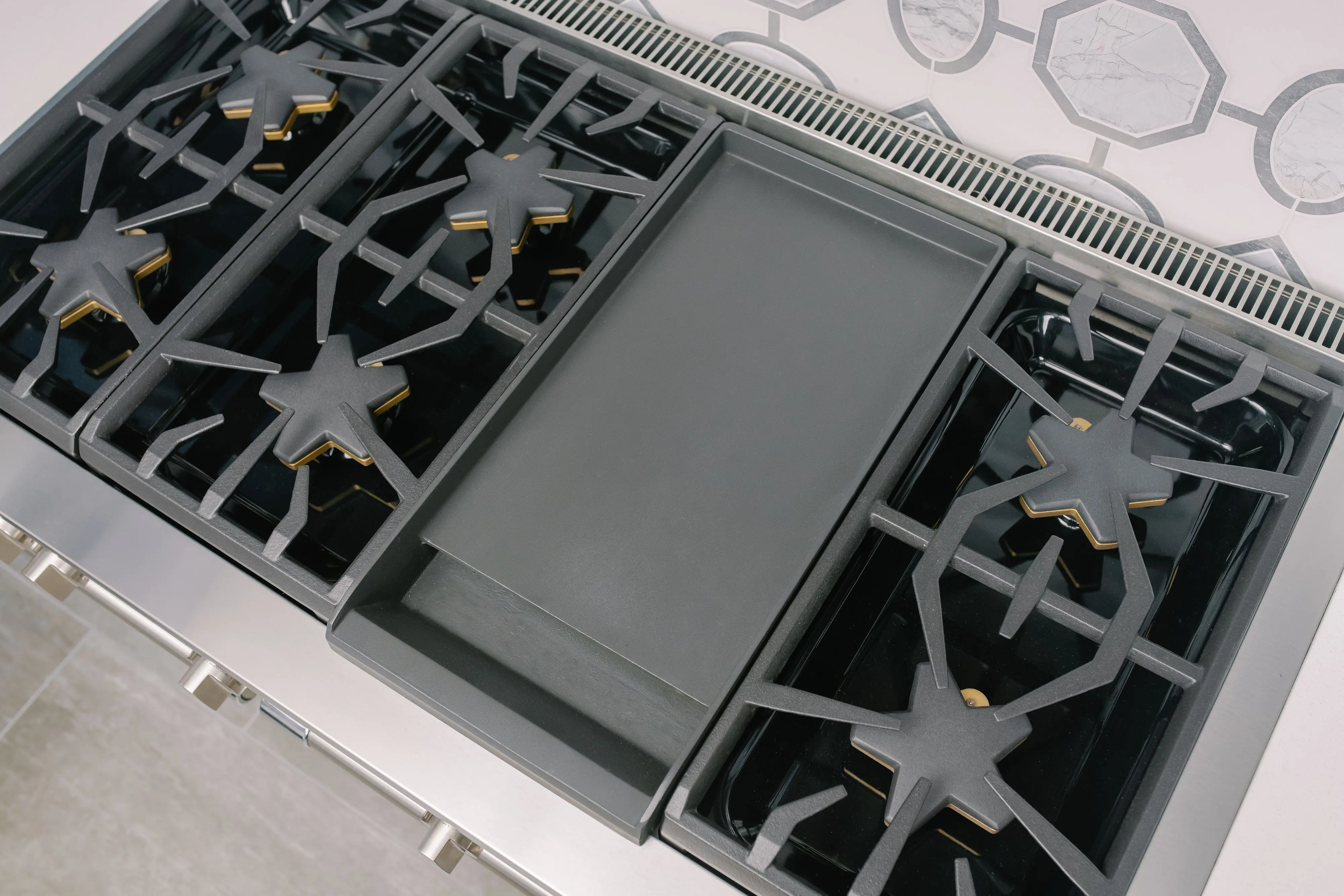 PRG486WDH Thermador Pro Harmony 48  Double Oven Gas Range with Griddle - Stainless Steel-10