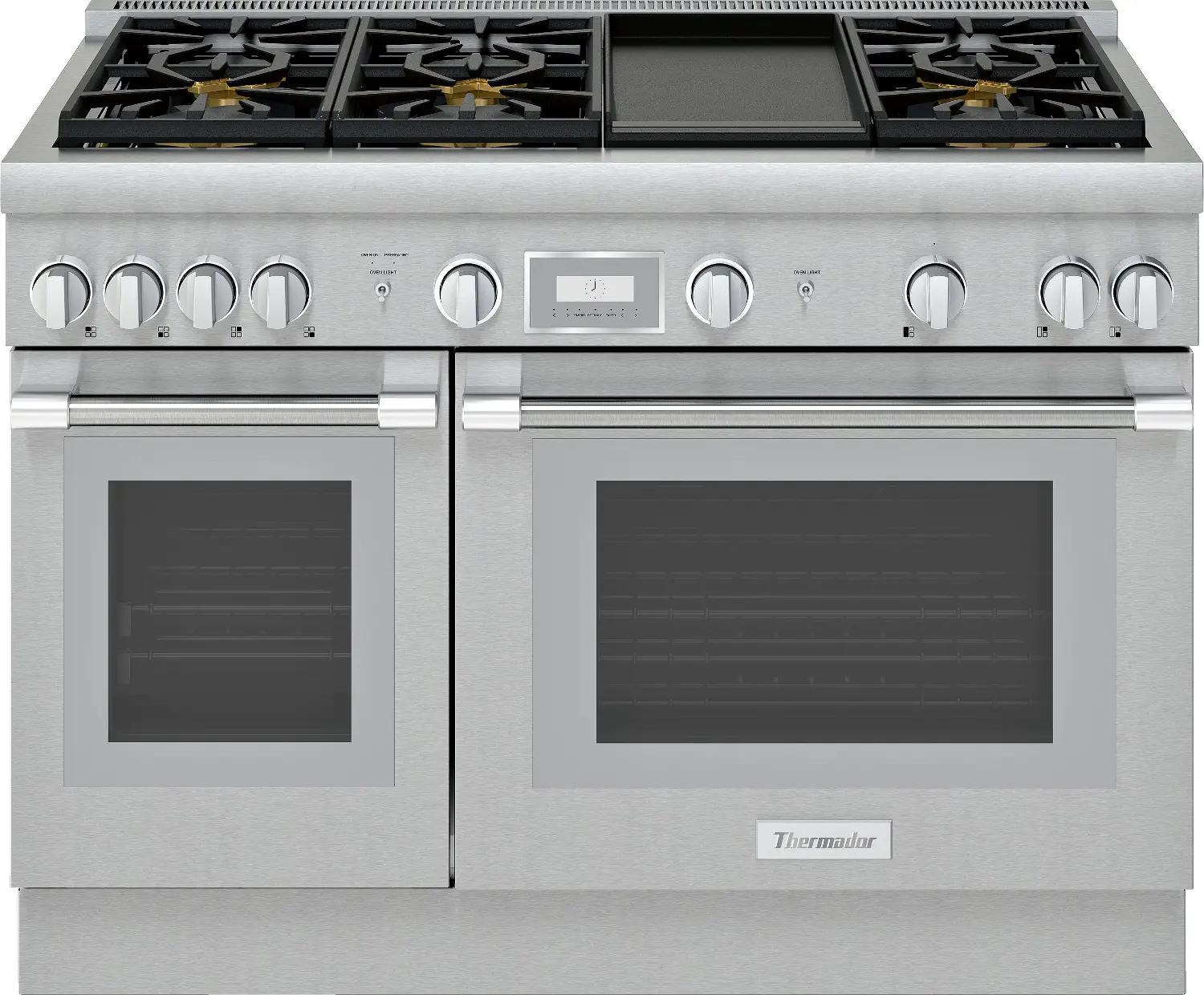 PRG486WDH Thermador Pro Harmony 48  Double Oven Gas Range with Griddle - Stainless Steel-1