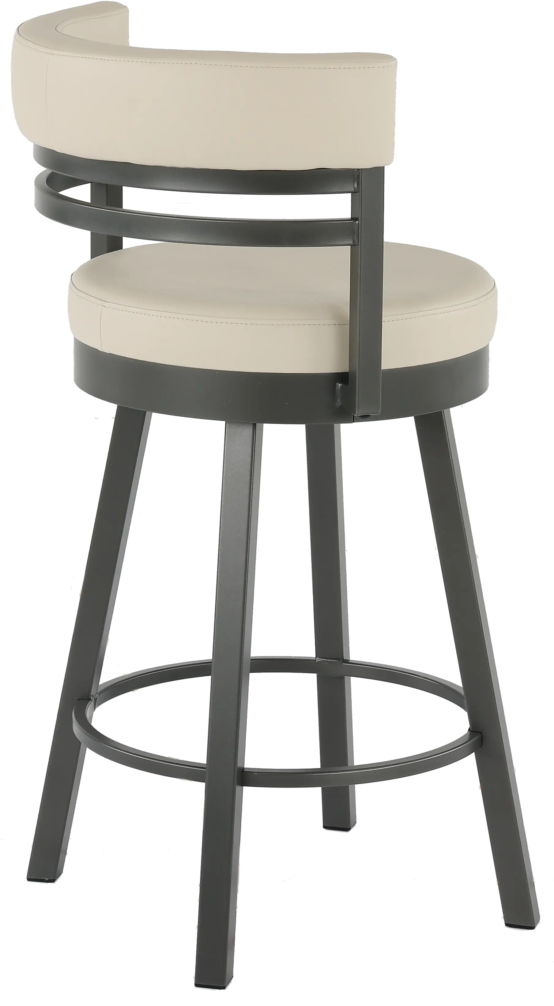 Ronny Oyster White Swivel Counter Height Stool-5