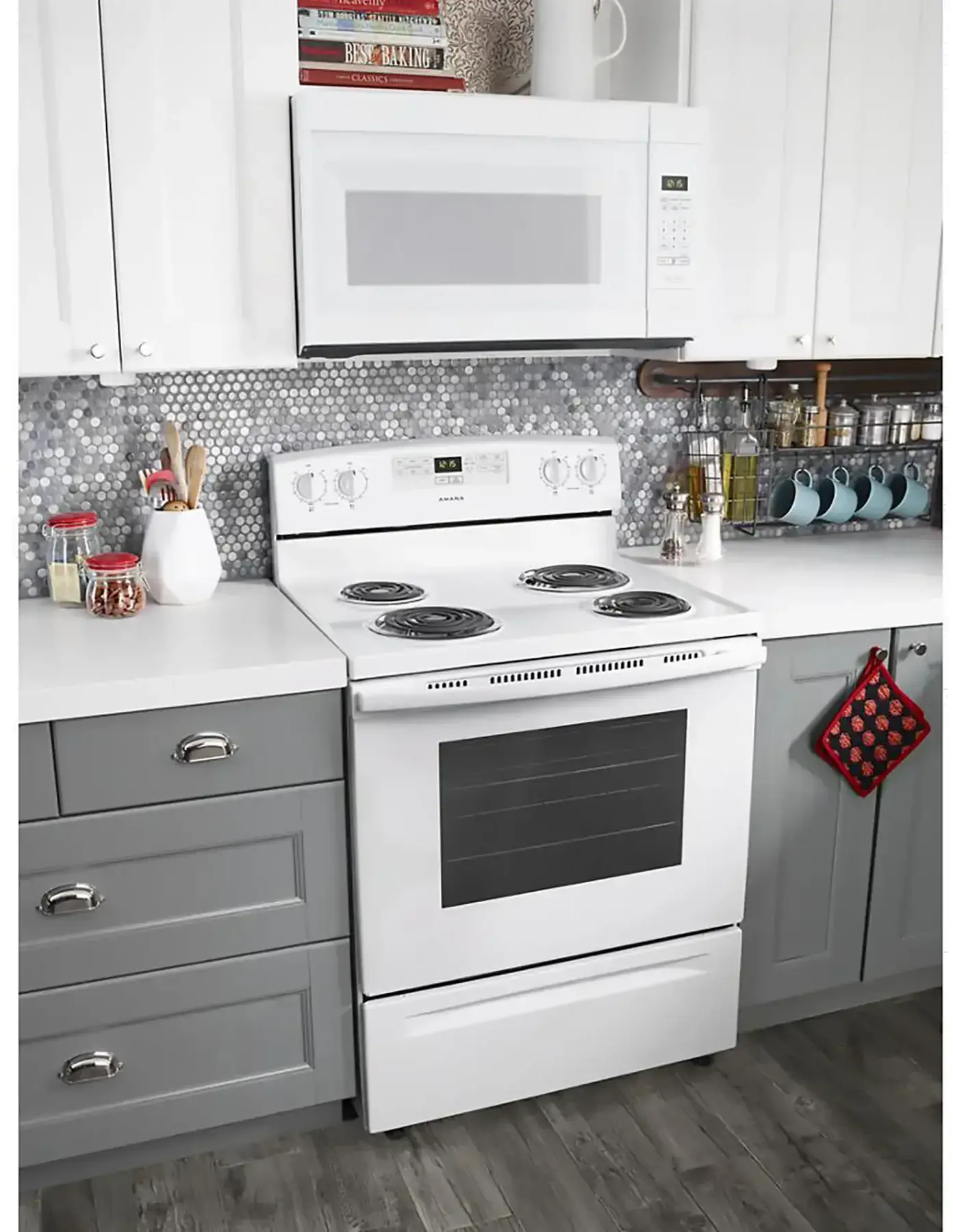 AMV2307PFW Amana 1.6 Cu. Ft. Over-the-Range Microwave - White-2