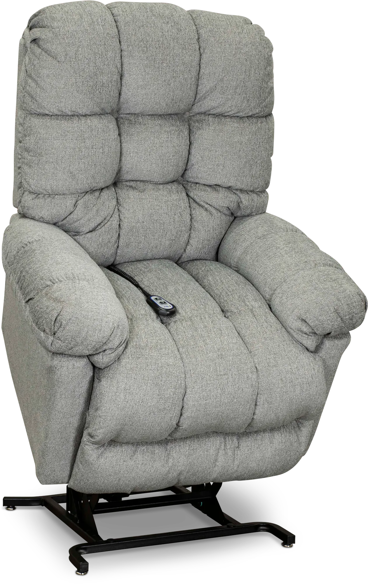 Brosmer Spruce Gray Reclining Lift Chair-2