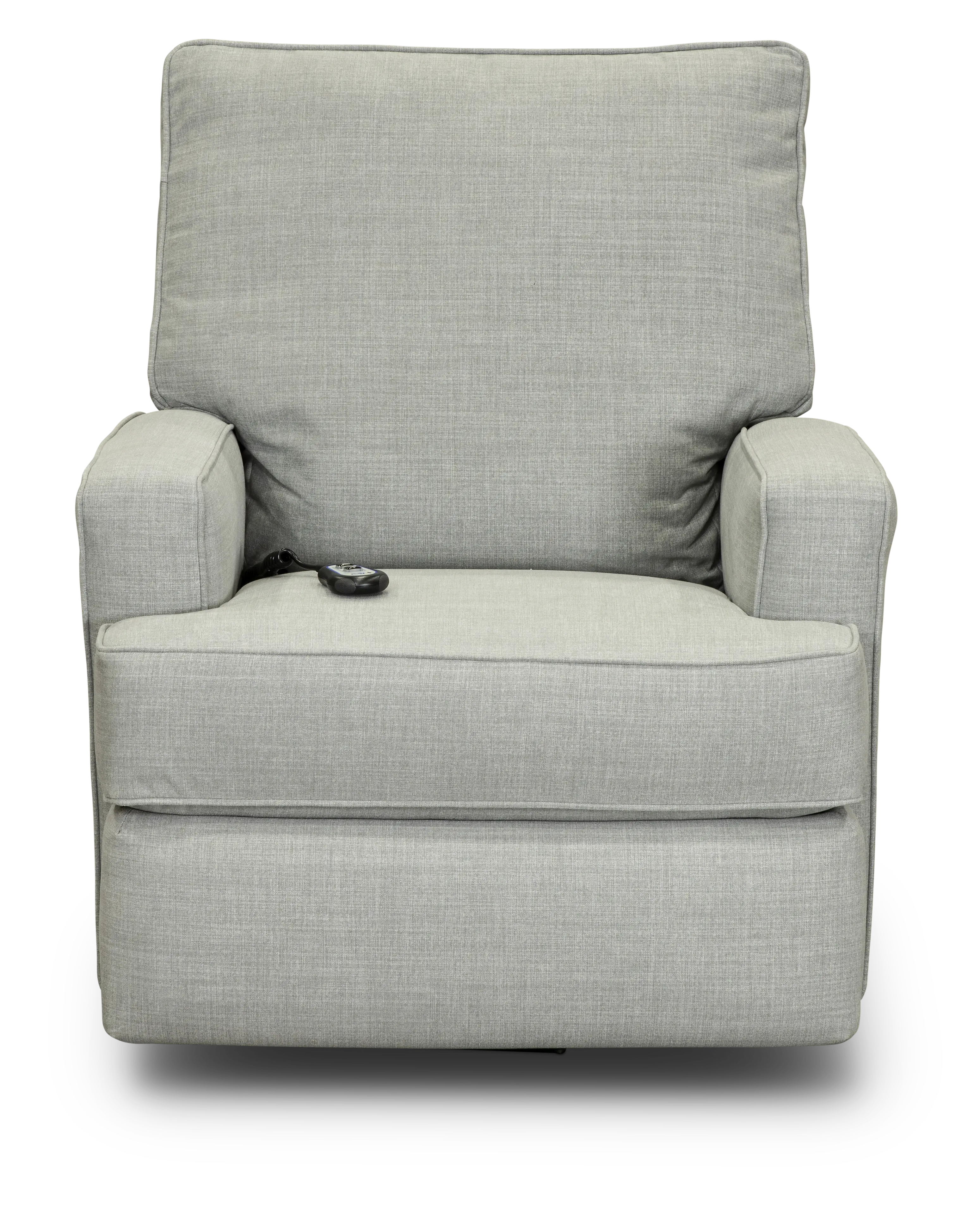 Kersey Dove Gray Power Swivel Glider Recliner-1