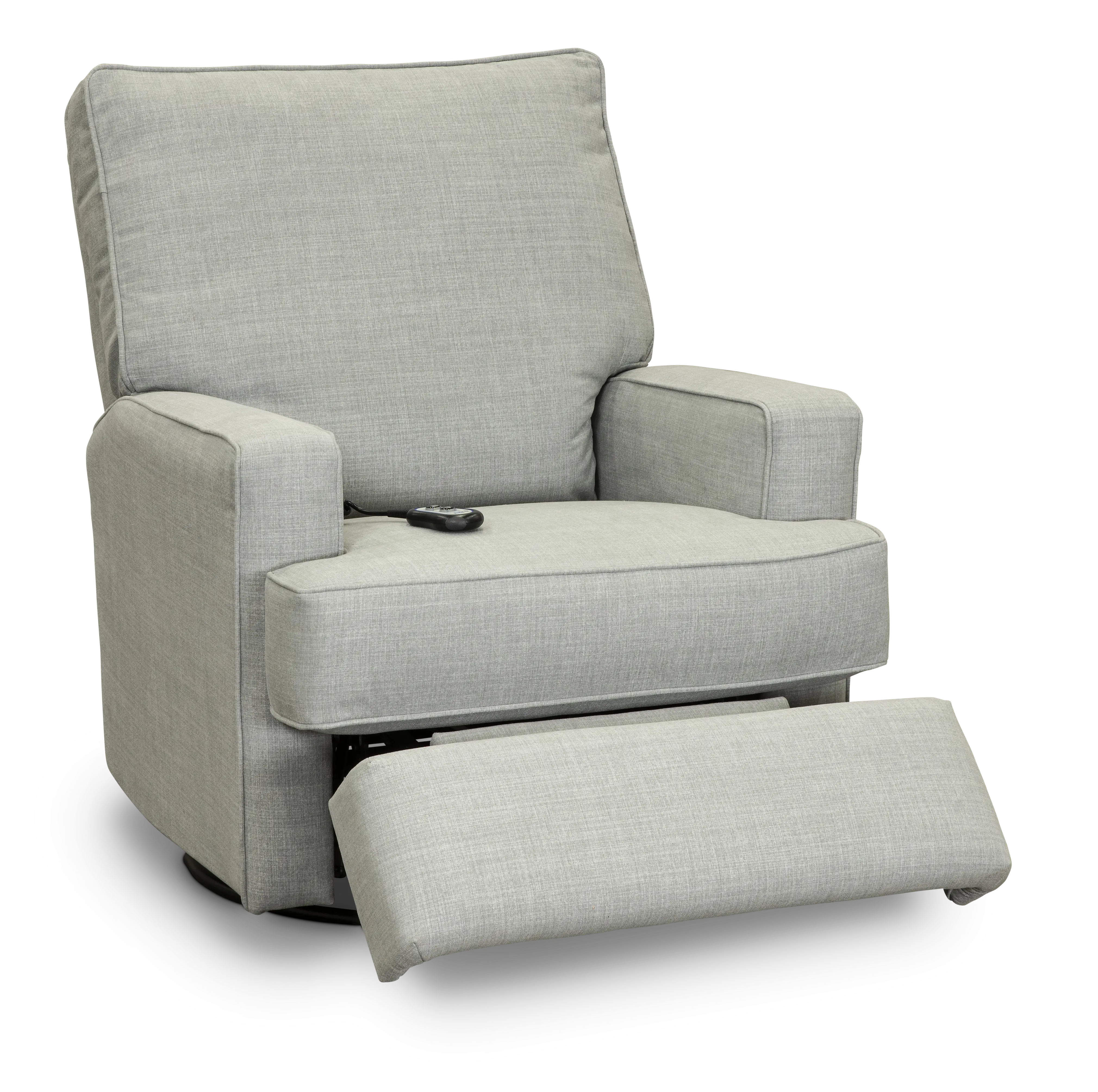Kersey Dove Gray Power Swivel Glider Recliner-2