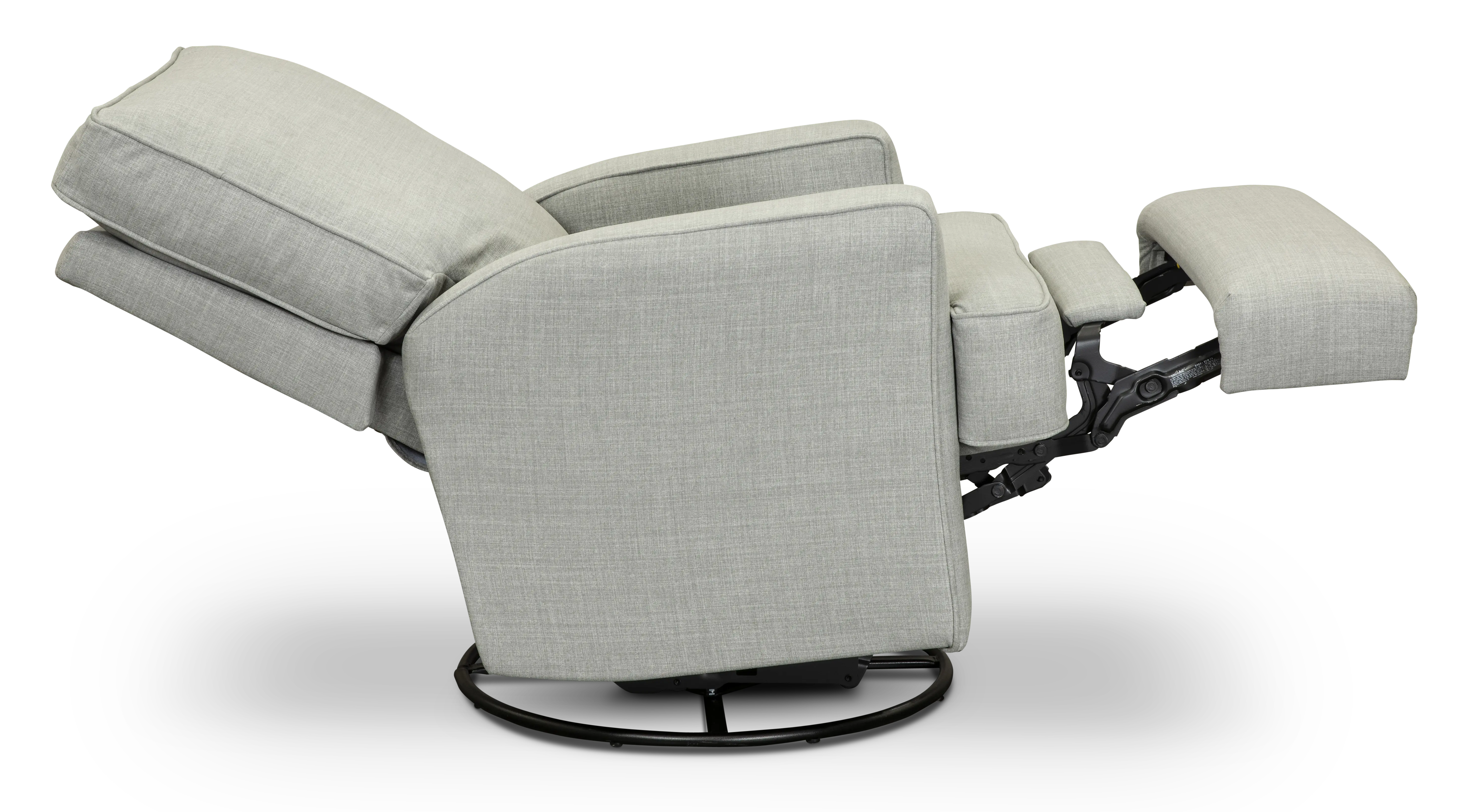 Kersey Dove Gray Power Swivel Glider Recliner-3