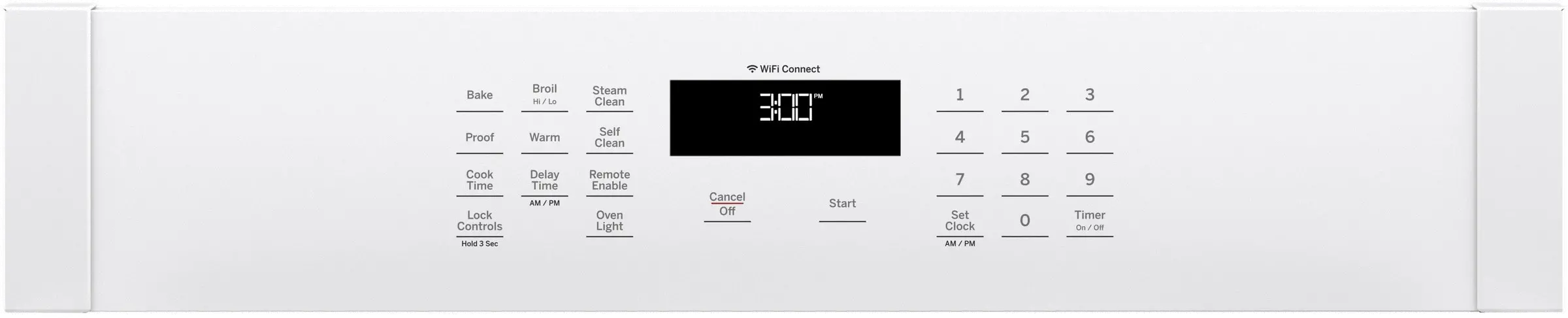 JKS3000DNWW GE 27 Inch Single Wall Oven - 4.3 cu. ft. White-4