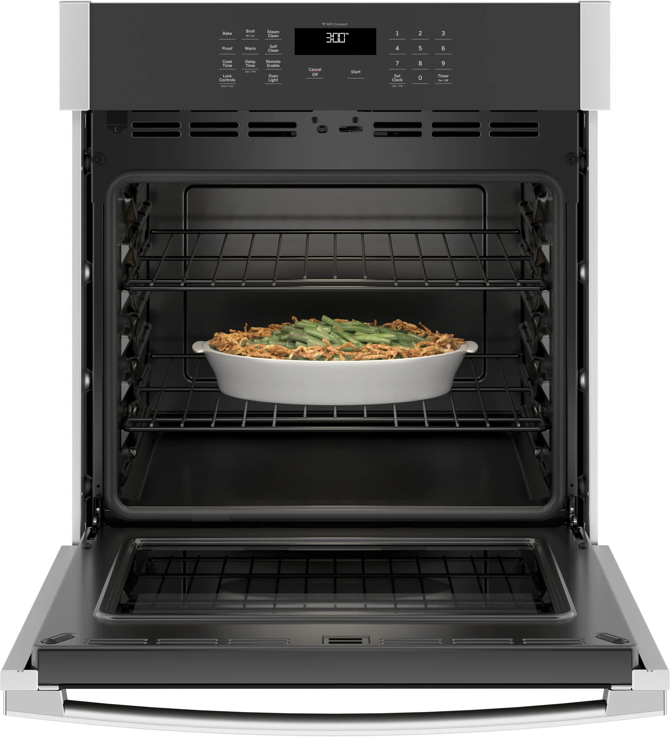 JKS3000SNSS GE 4.3 cu ft Single Wall Oven - Stainless Steel 27 Inch-2