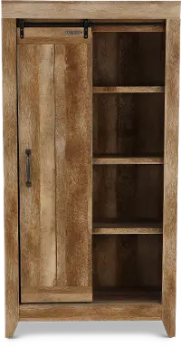 Adept Storage Craftsman Oak Storage Cabinet
