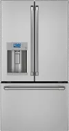 CYE22TP2MS1 Cafe 22.2 cu ft French Door Refrigerator - Counter Depth Stainless Steel