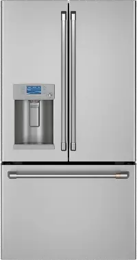 CYE22TP2MS1 Cafe 22.2 cu ft French Door Refrigerator - Counter Depth Stainless Steel