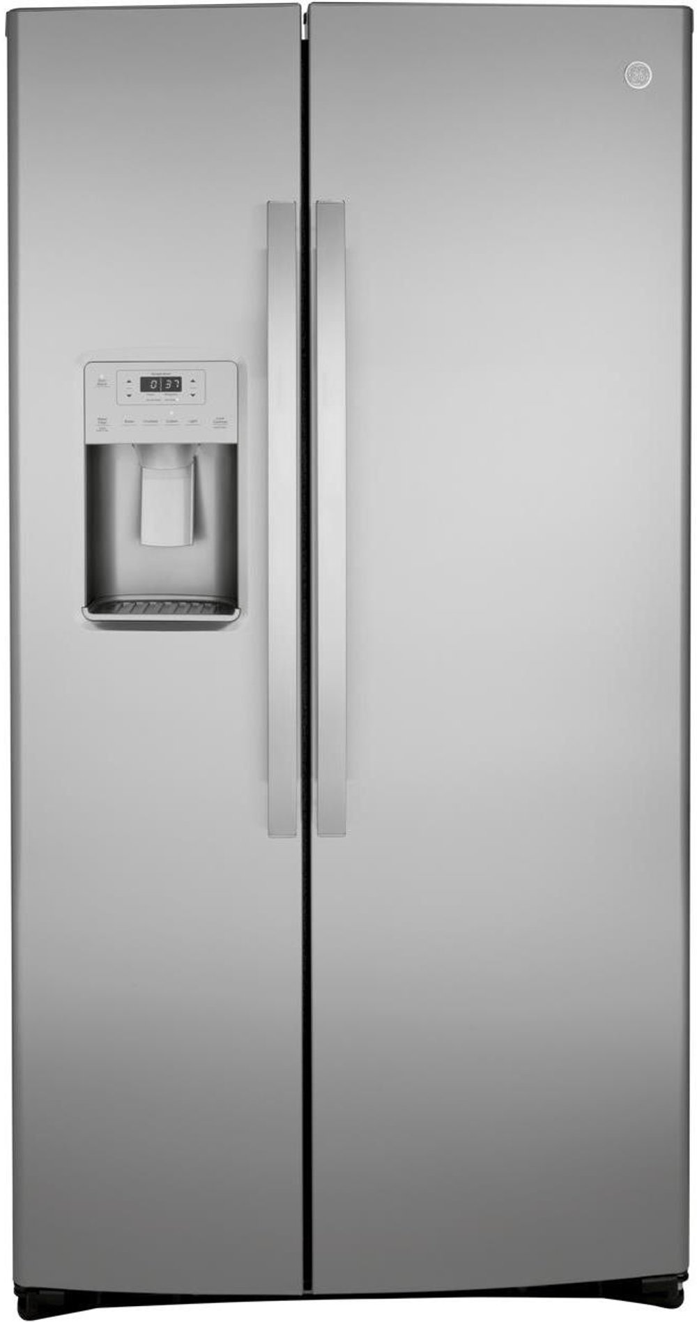 GE 25.1 cu ft Side by Side Refrigerator - Stainless Steel