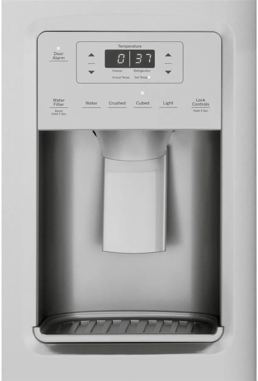 GSS25IYNFS GE 25.1 cu ft Side by Side Refrigerator - Stainless Steel-3