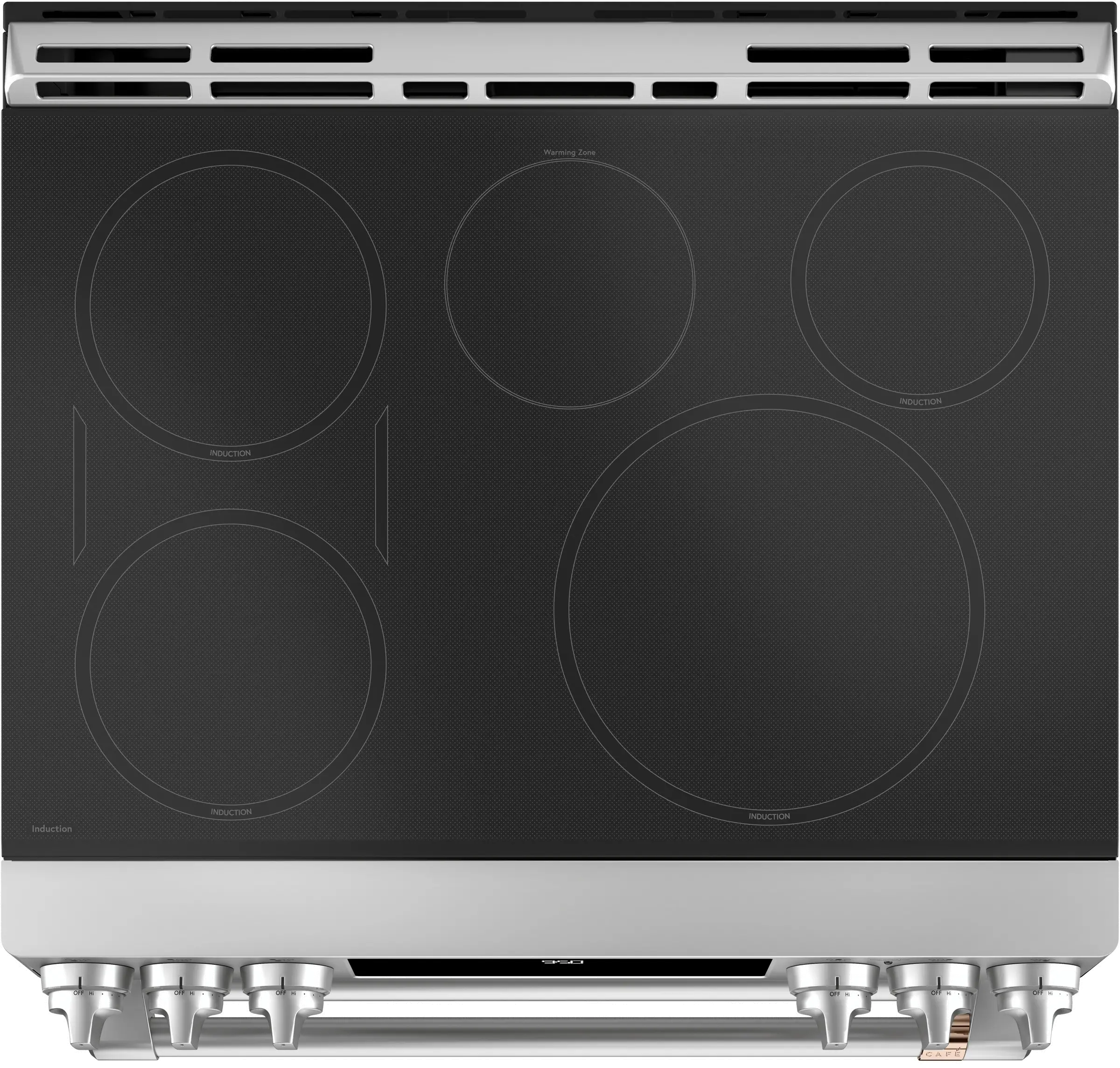 CHS950P2MS1 Cafe 6.7 cu ft Electric Induction Double Oven Range - Stainless Steel-5