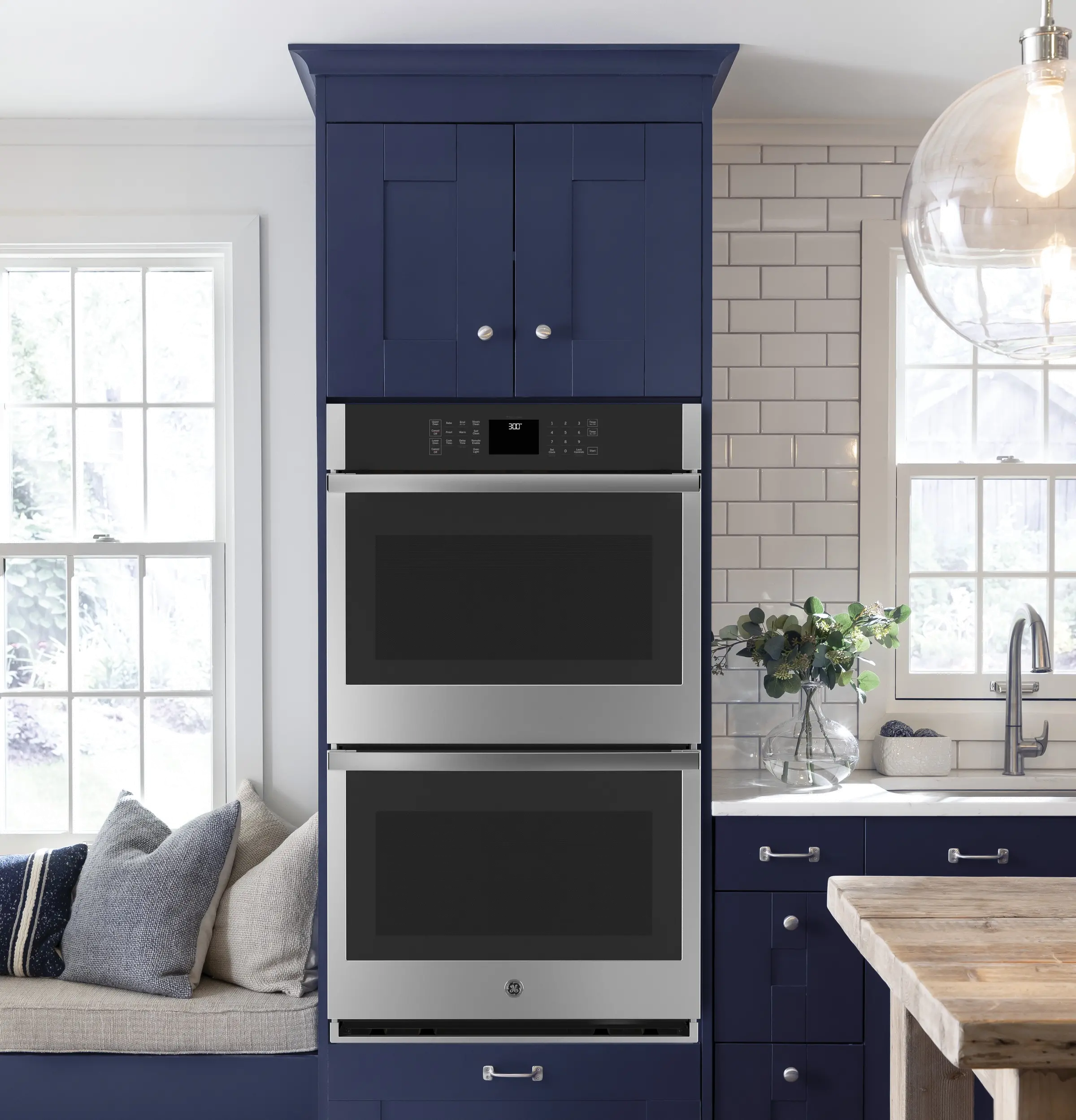 JKD3000SNSS GE 8.6 cu ft Double Wall Oven -  Stainless Steel 27 Inch-4