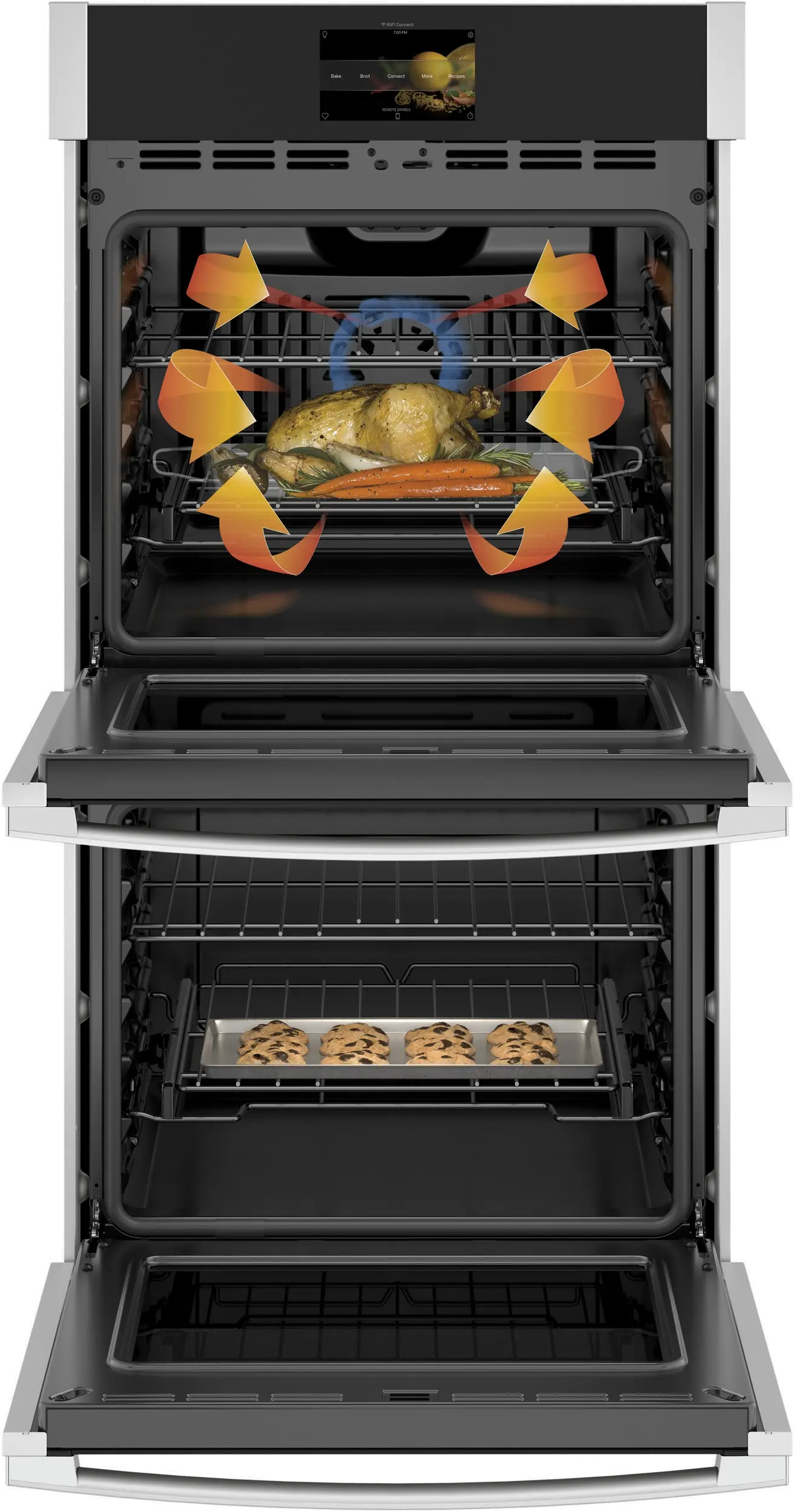 PKD7000SNSS GE Profile 8.6 cu ft Double Wall Oven - Stainless Steel 27 Inch-3