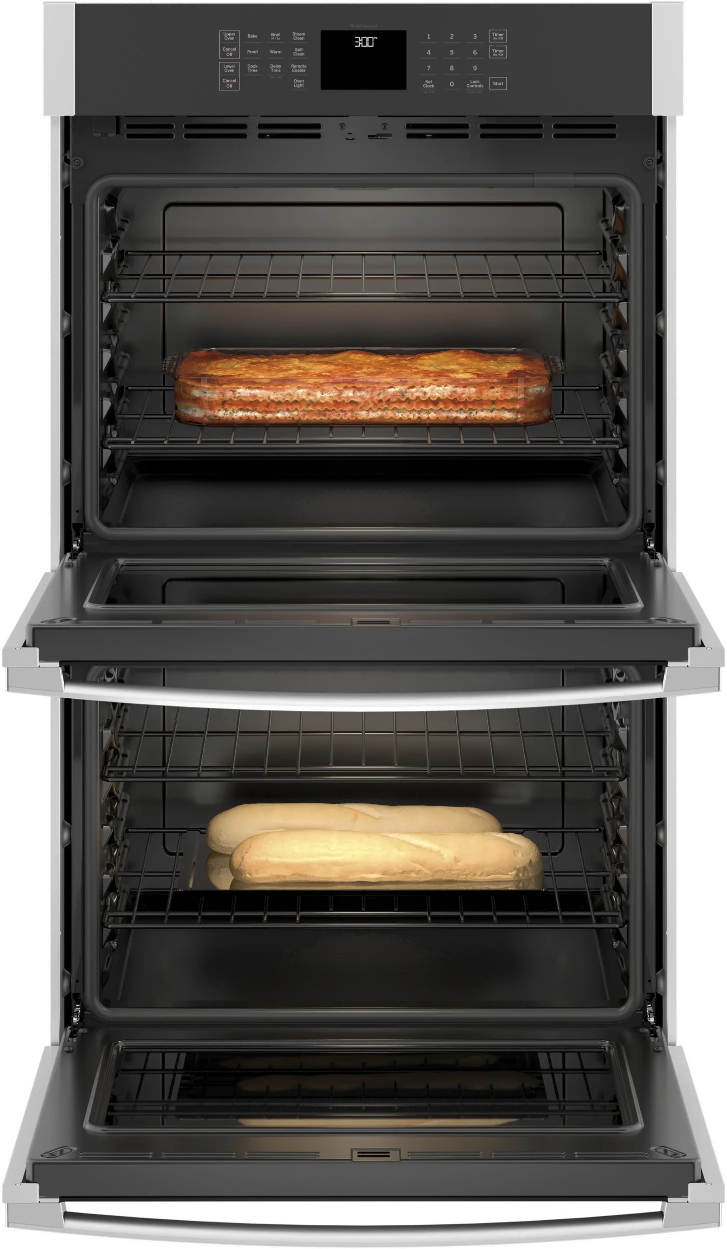JTD3000SNSS GE 10 cu ft Double Wall Oven - Stainless Steel 30 Inch-5