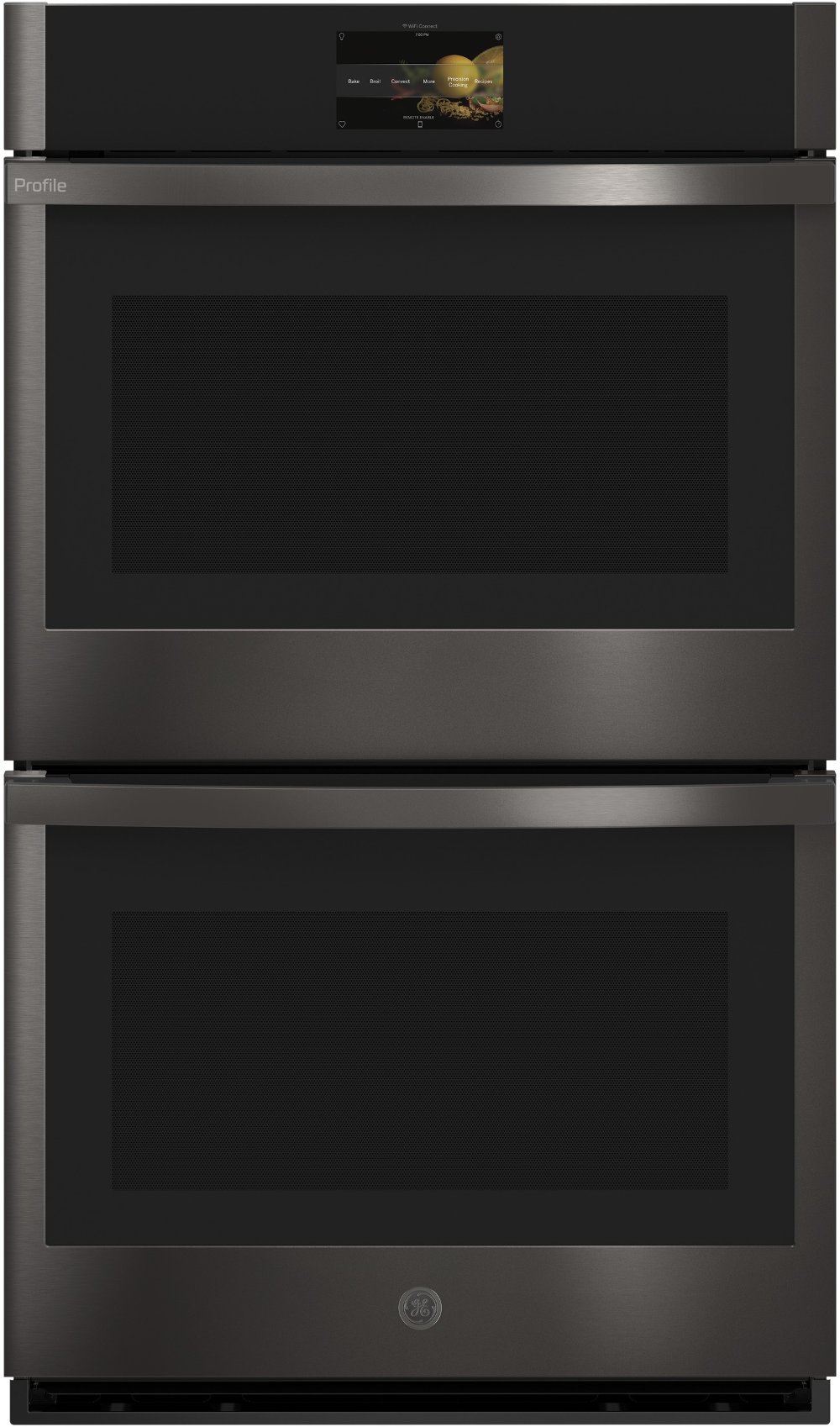 GE Profile 10 cu ft Double Wall Oven - Black Stainless Steel 30 Inch