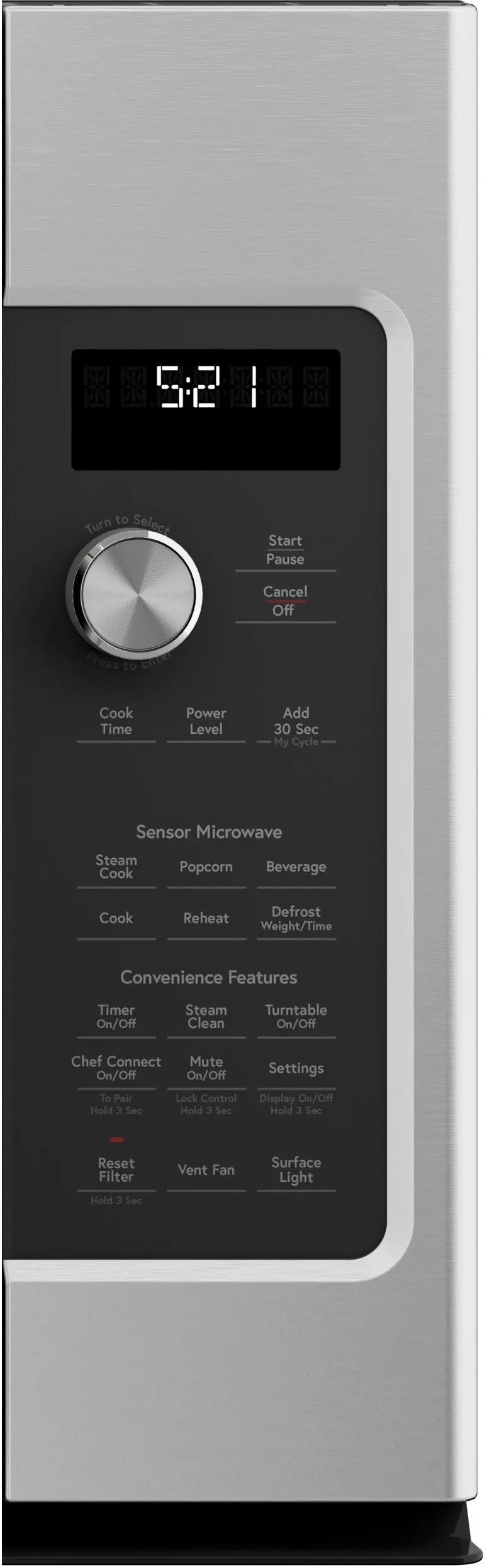 CVM521P2MS1 Cafe 30 Inch Over the Range Microwave - 2.1 cu. ft. Stainless Steel-3