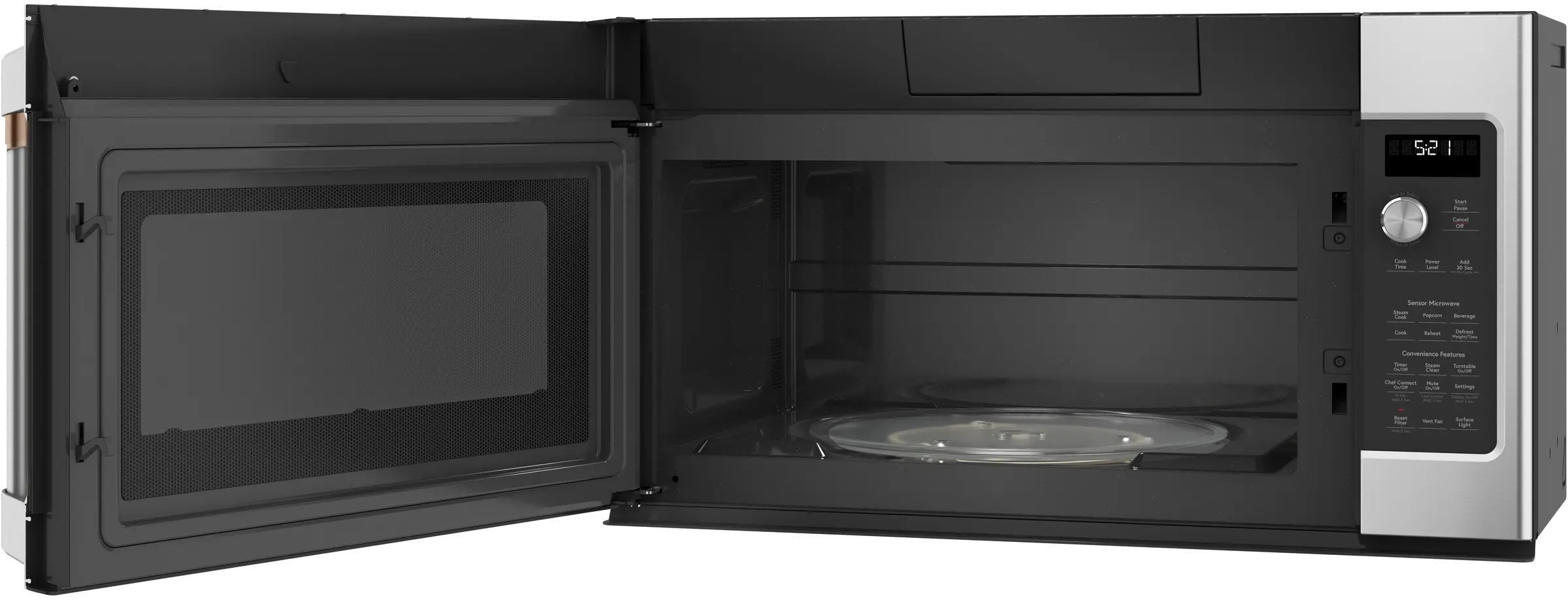 CVM521P2MS1 Cafe 30 Inch Over the Range Microwave - 2.1 cu. ft. Stainless Steel-1