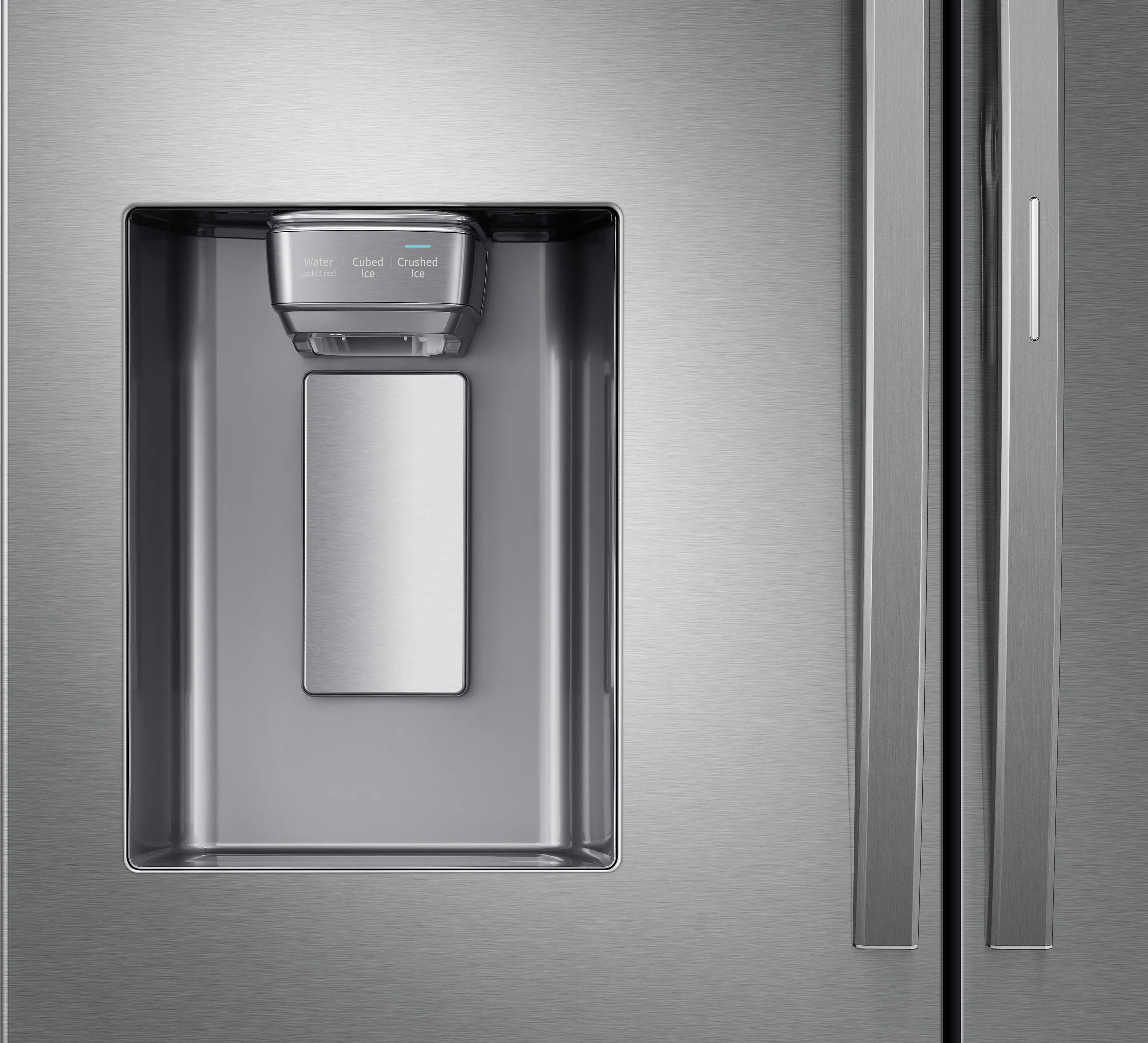 RF22R7351SR Samsung 22.4 cu ft 4 Door Refrigerator - Counter Depth Stainless Steel-2