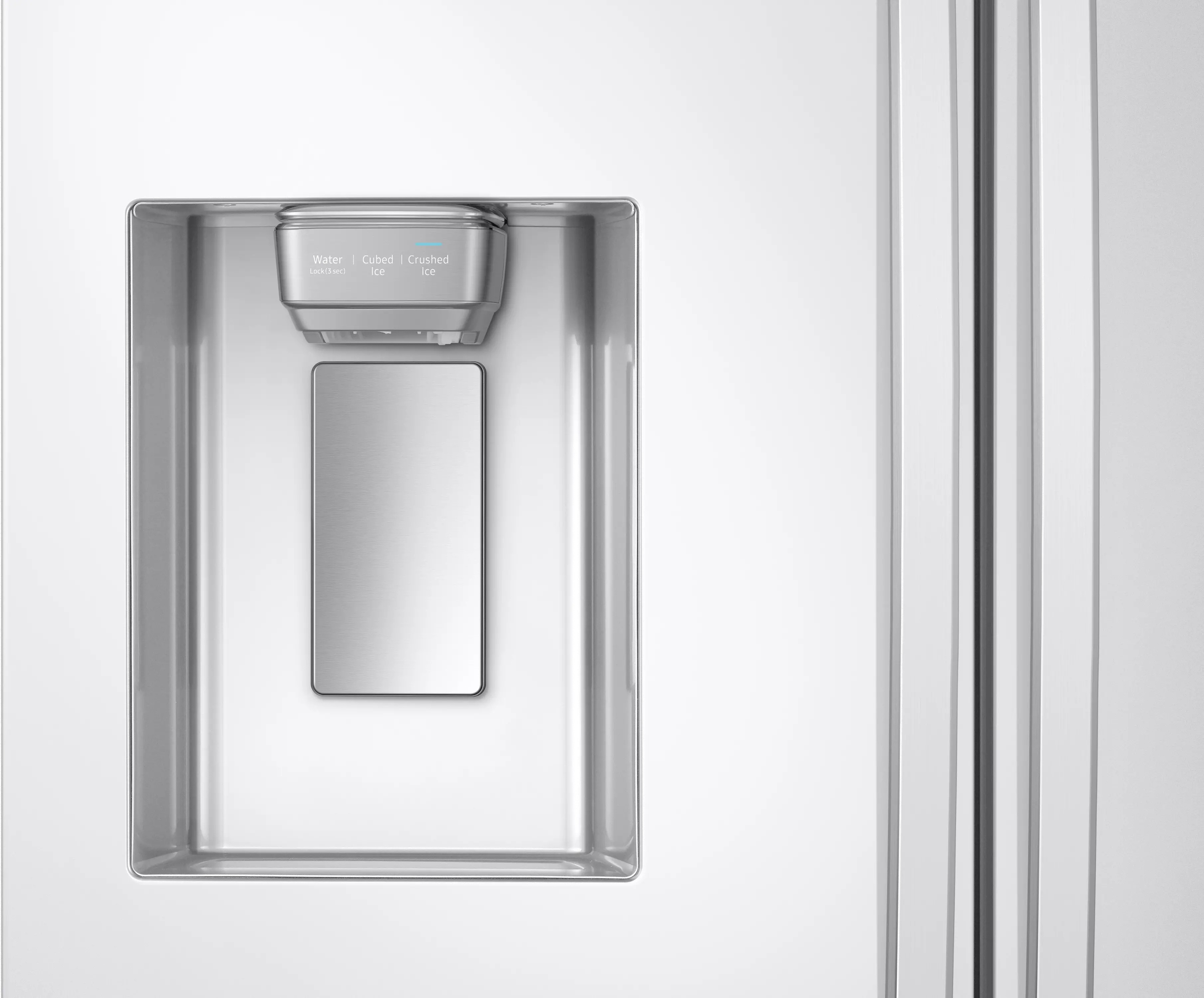RF23R6201WW Samsung 22.6 cu ft French Door Smart Refrigerator - Counter Depth 36 W White-2