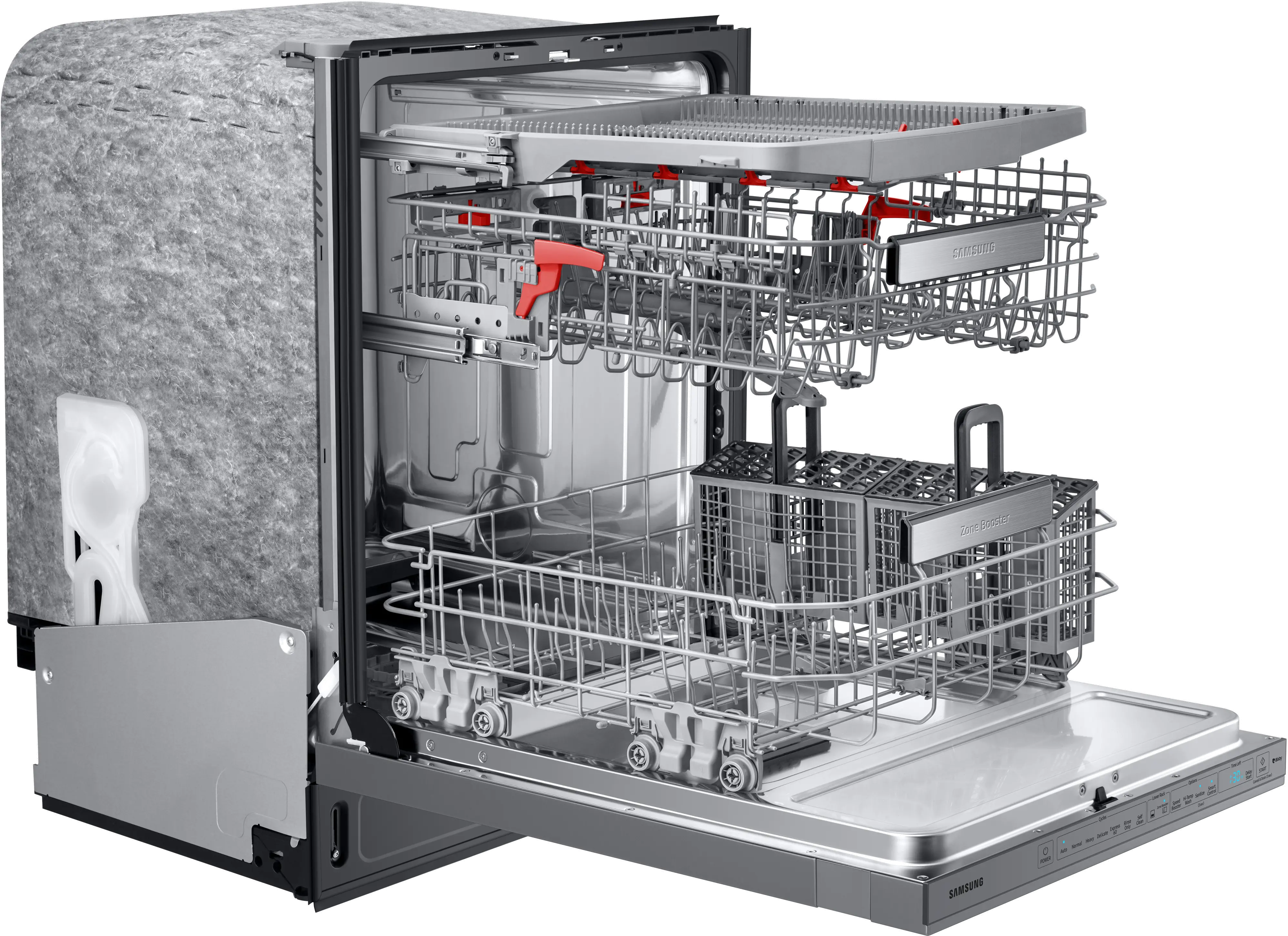 DW80R9950US Samsung Top Control Dishwasher - Stainless Steel-3