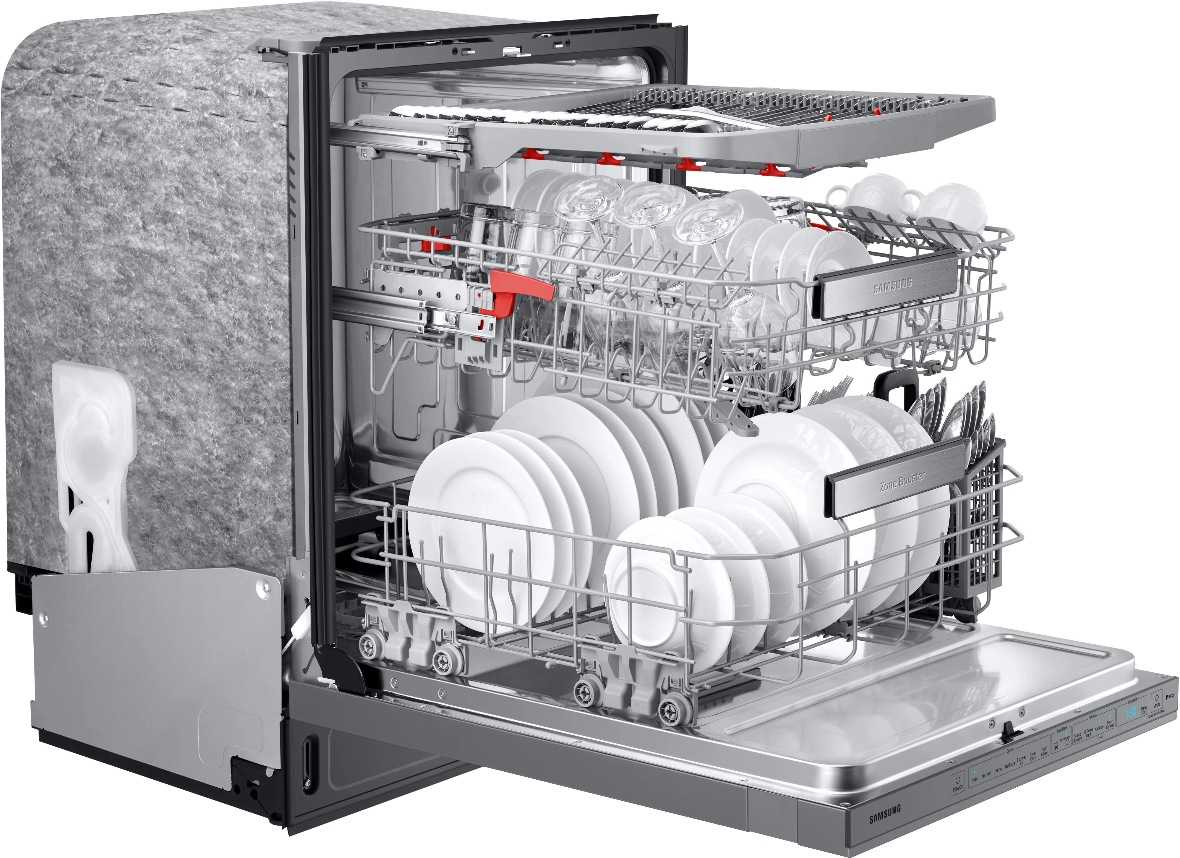 DW80R9950US Samsung Top Control Dishwasher - Stainless Steel-4