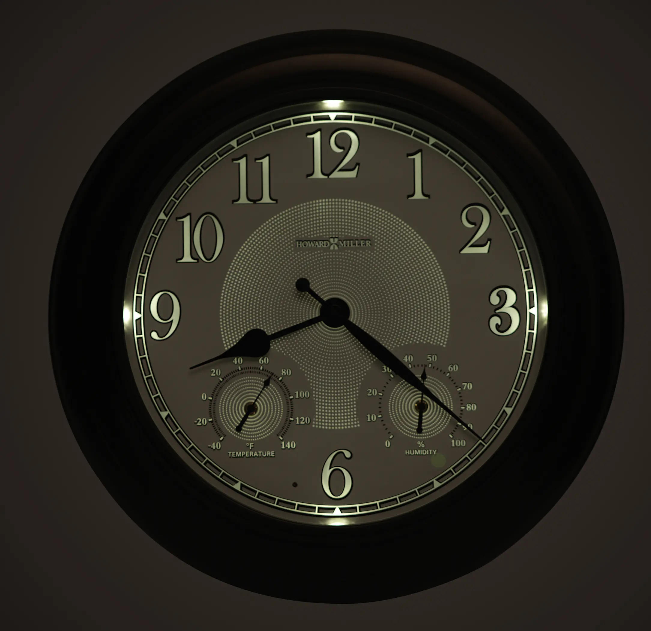 24  Oil Rubbed Bronze Indoor-Outdoor Wall Clock - Briar-2