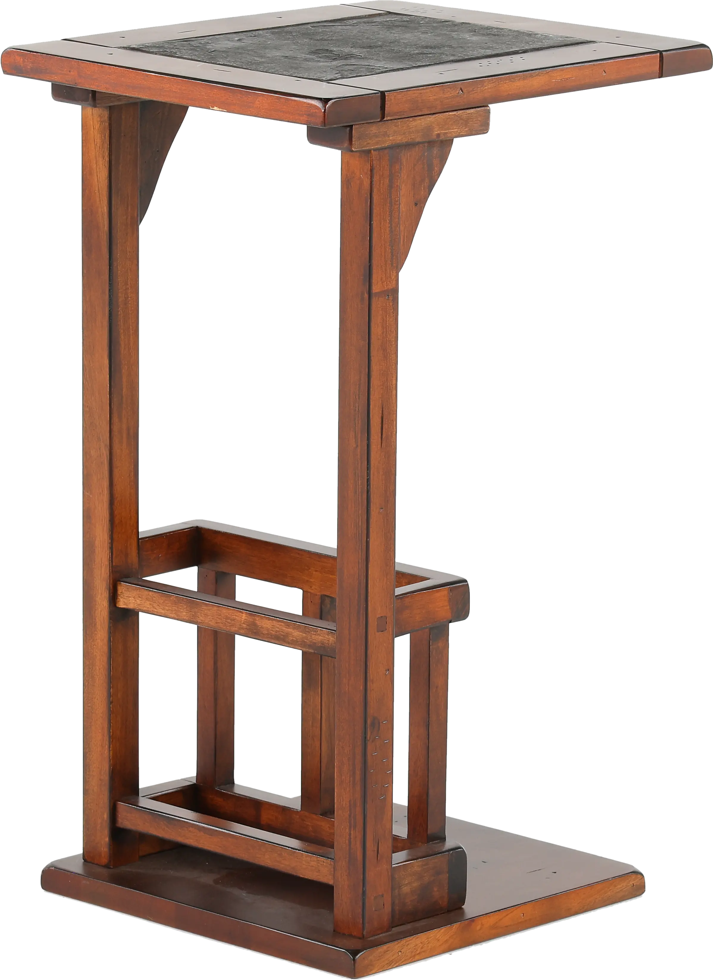 Santa Fe Dark Oak Side Table-4