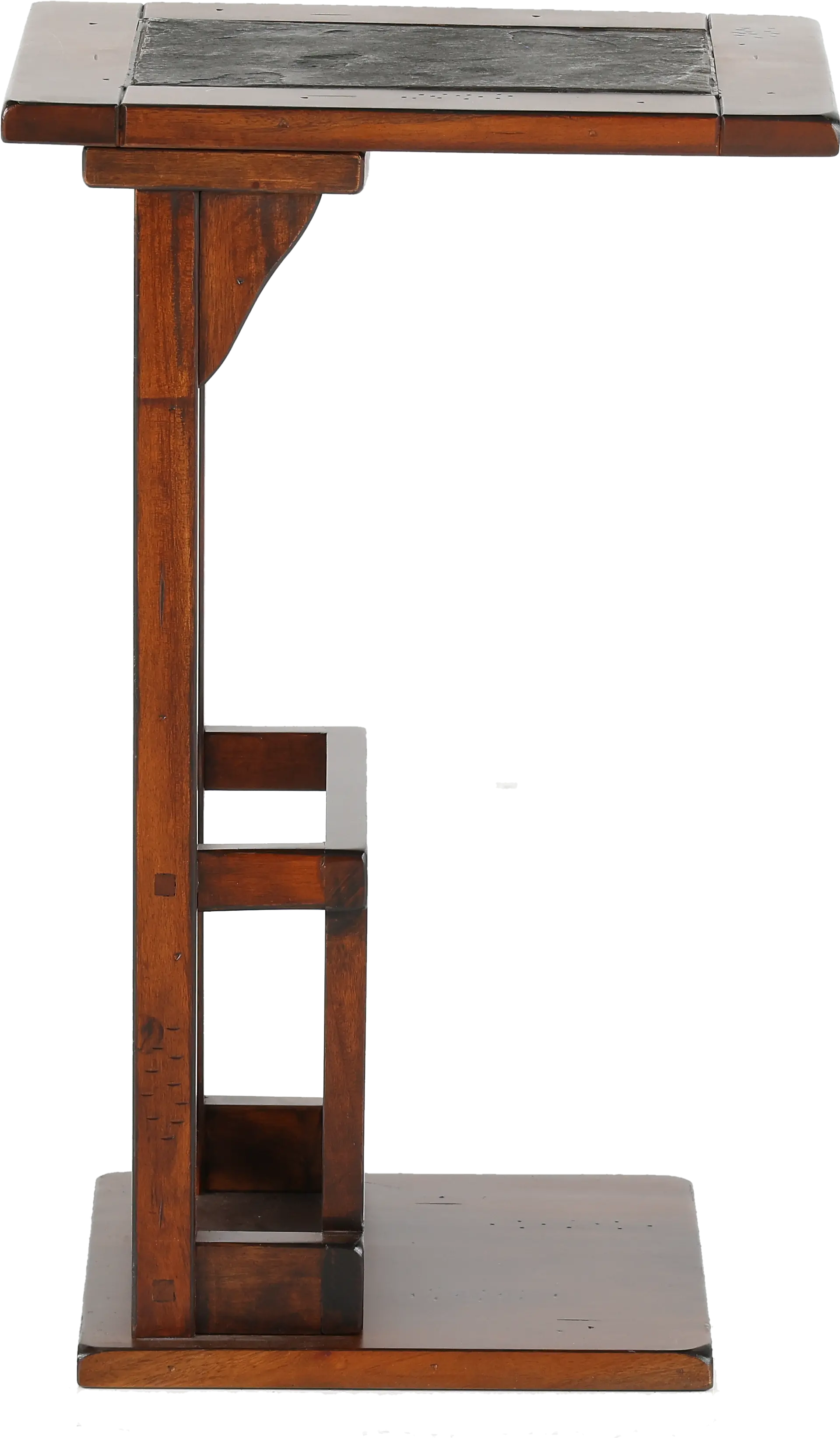 Santa Fe Dark Oak Side Table-5