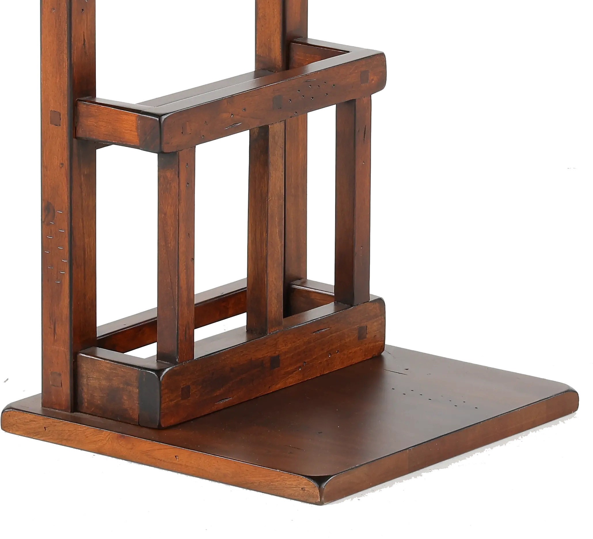 Santa Fe Dark Oak Side Table-6