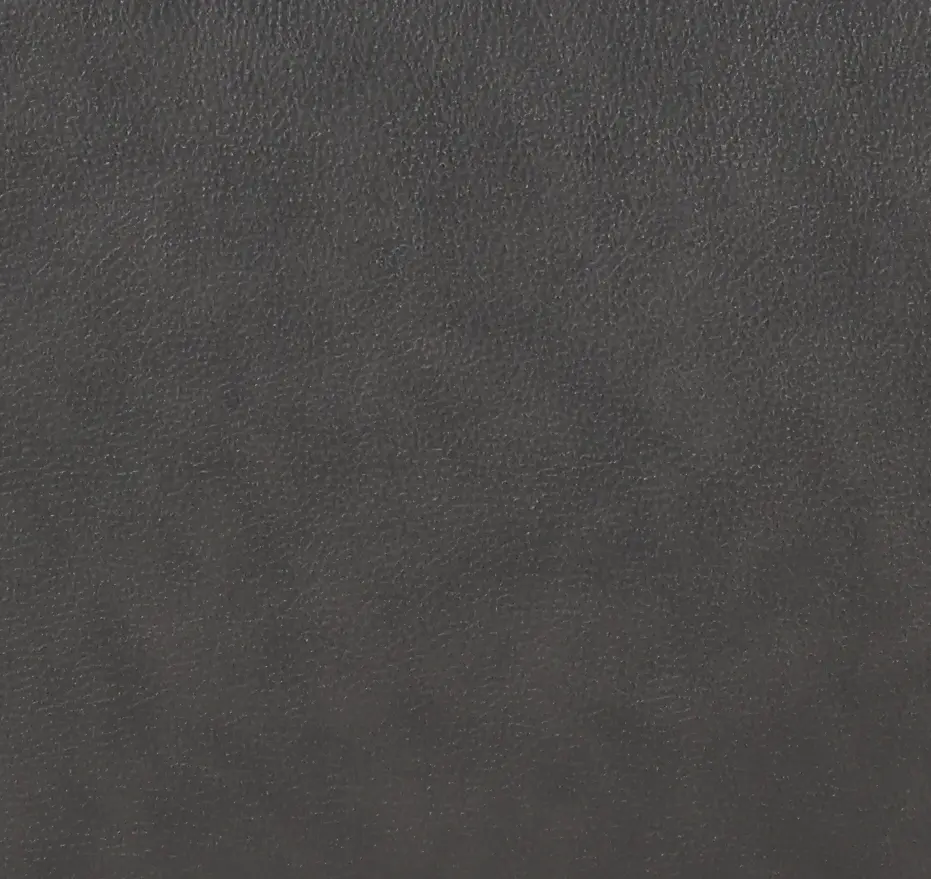 Fresh Twilight Gray Leather-Match High Leg Power Recliner-2