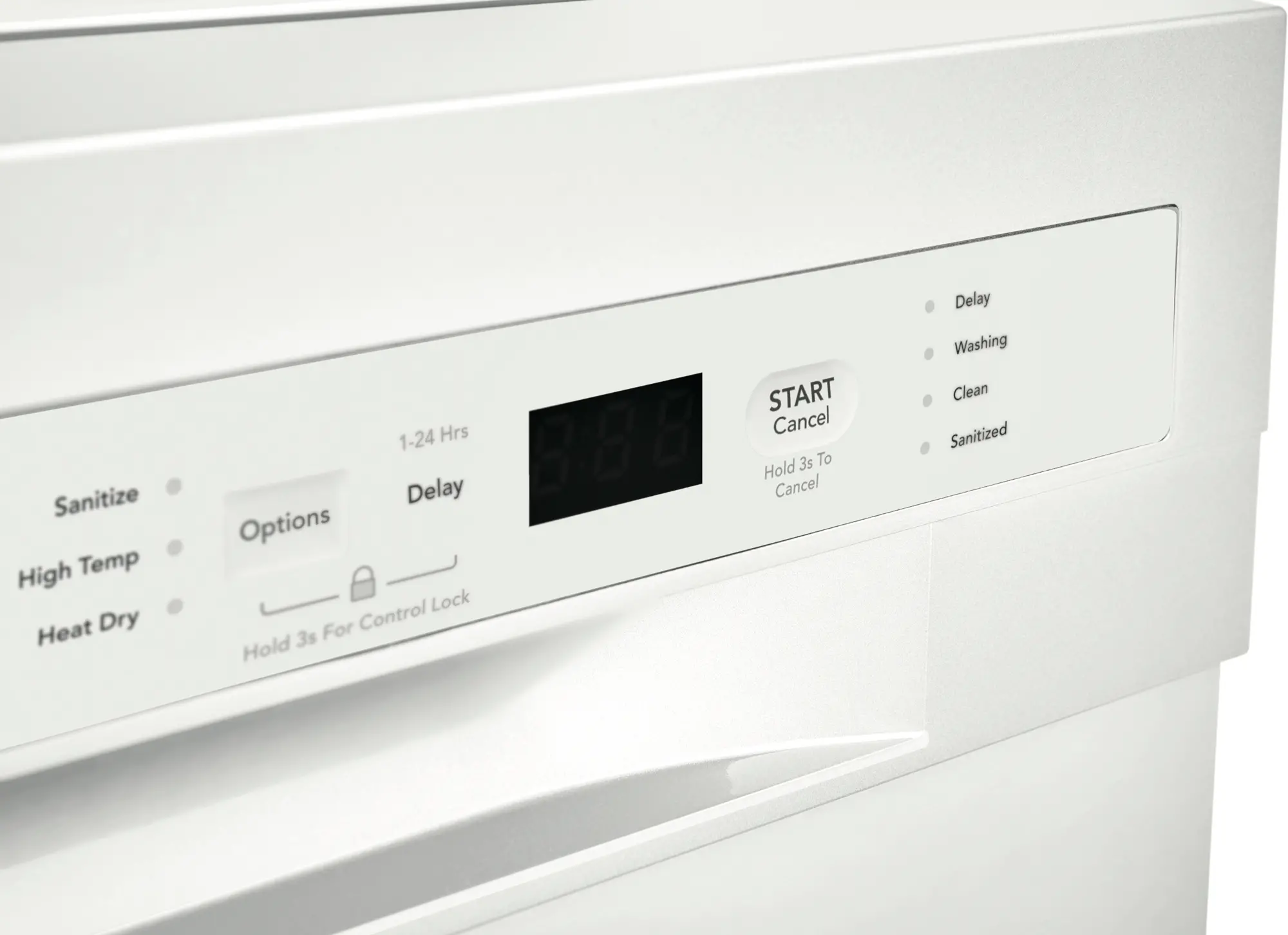 FFBD2420UW Frigidaire Front Control Dishwasher - White-3